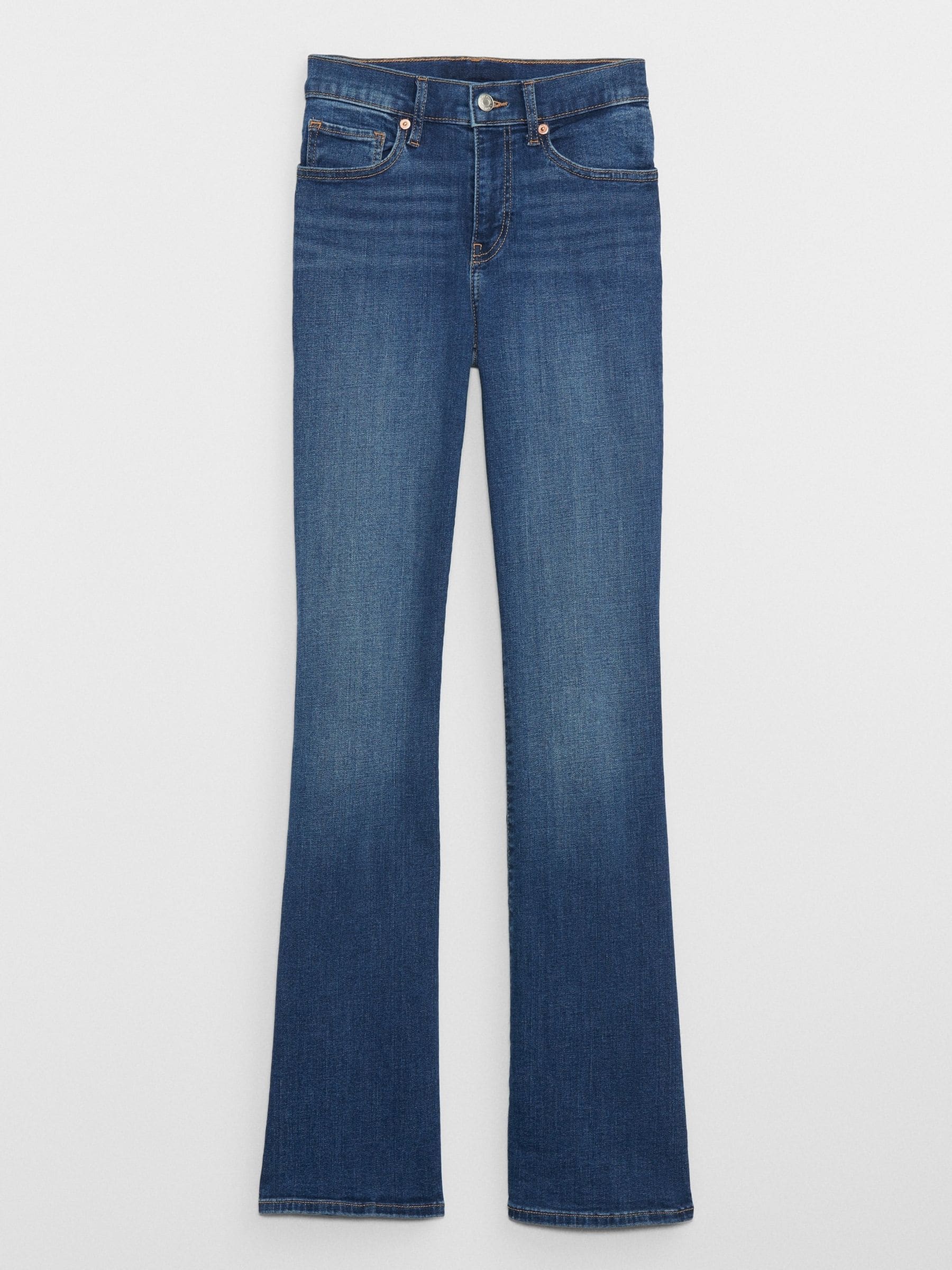 Gap Blue Mid Rise Boot Jeans