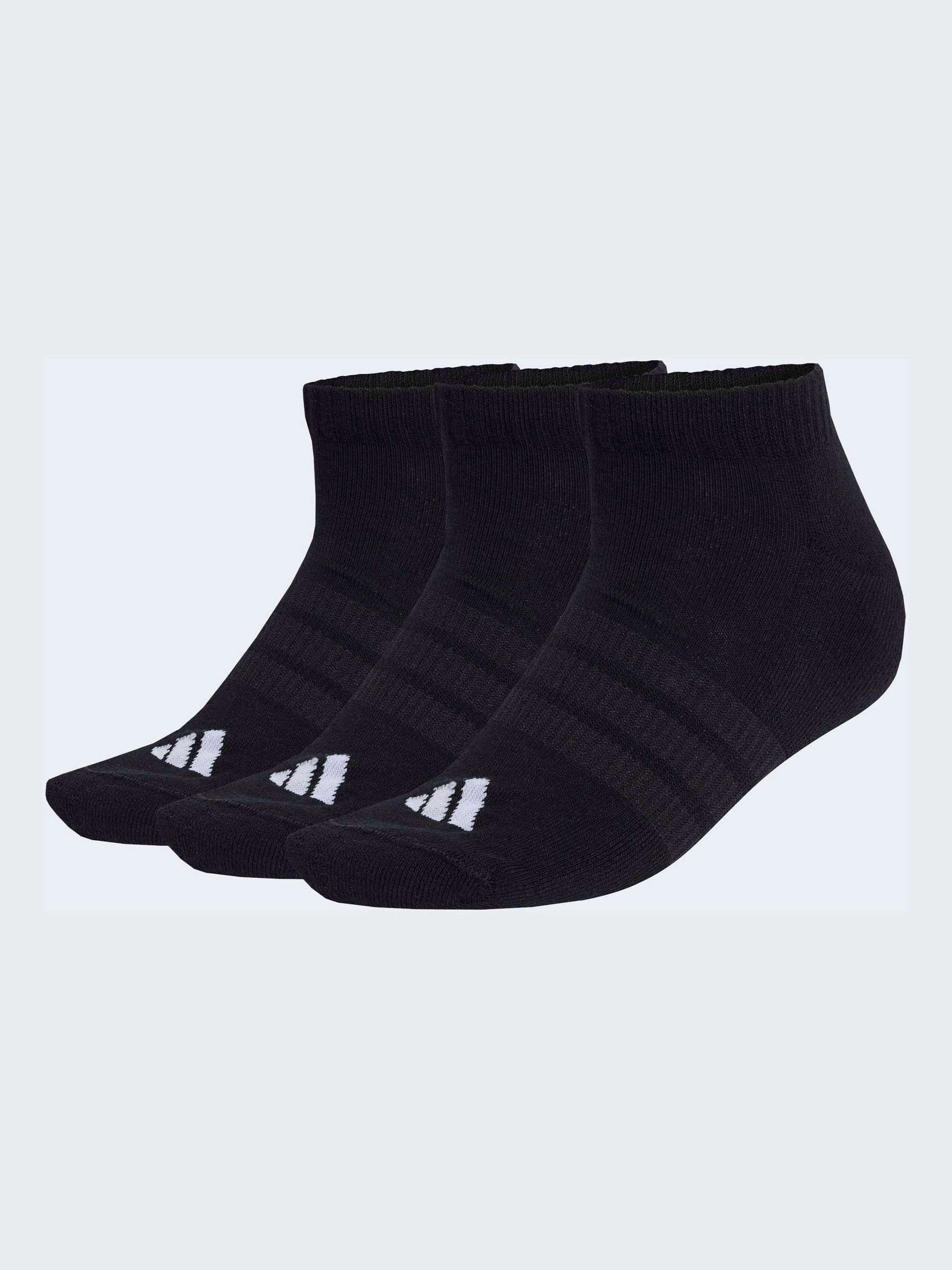 Adidas Noir Calze Essentials (X3) - Immagine 3