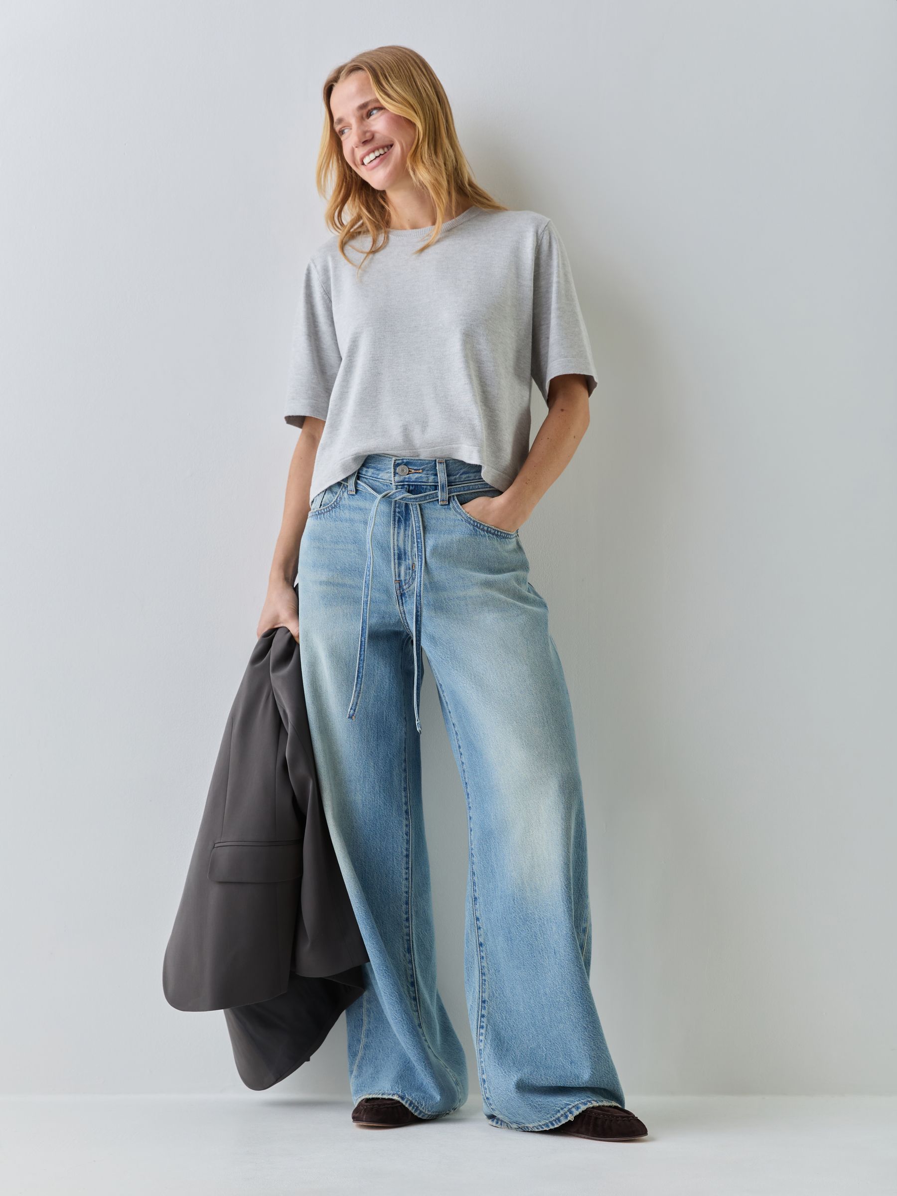 Levi's Levi's Blue Gamble Time Wide Leg Straight Baggy Jeans