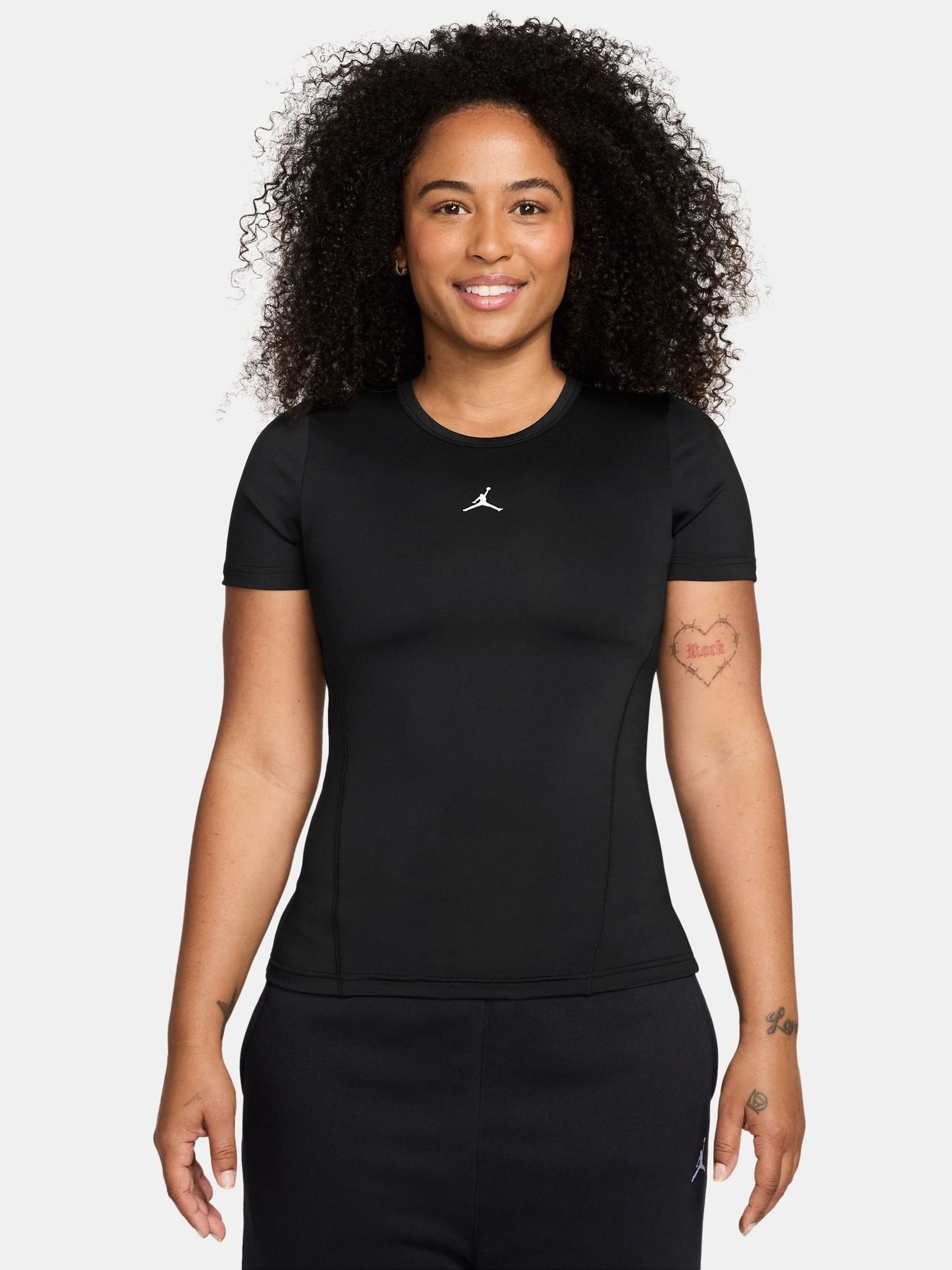 Nike Jordan Sport Essentials T-Shirt Nero Donna M - Immagine 3
