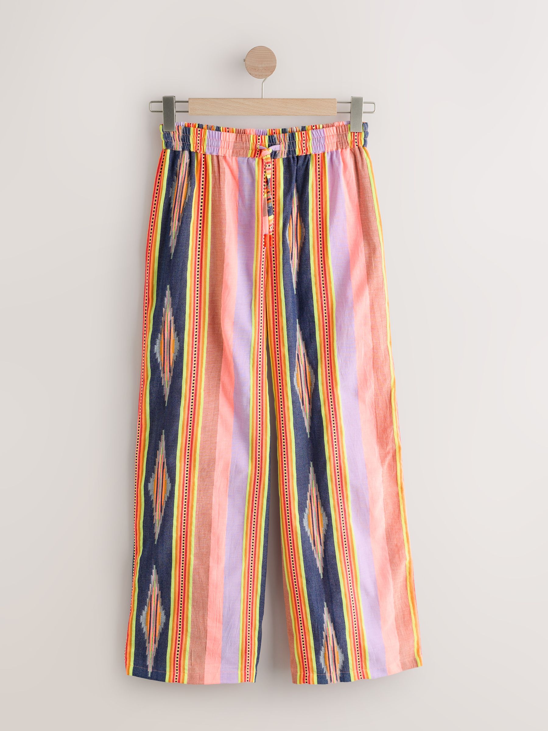 Next - Trousers - Taille 39 - Bleu Marine/Rose
