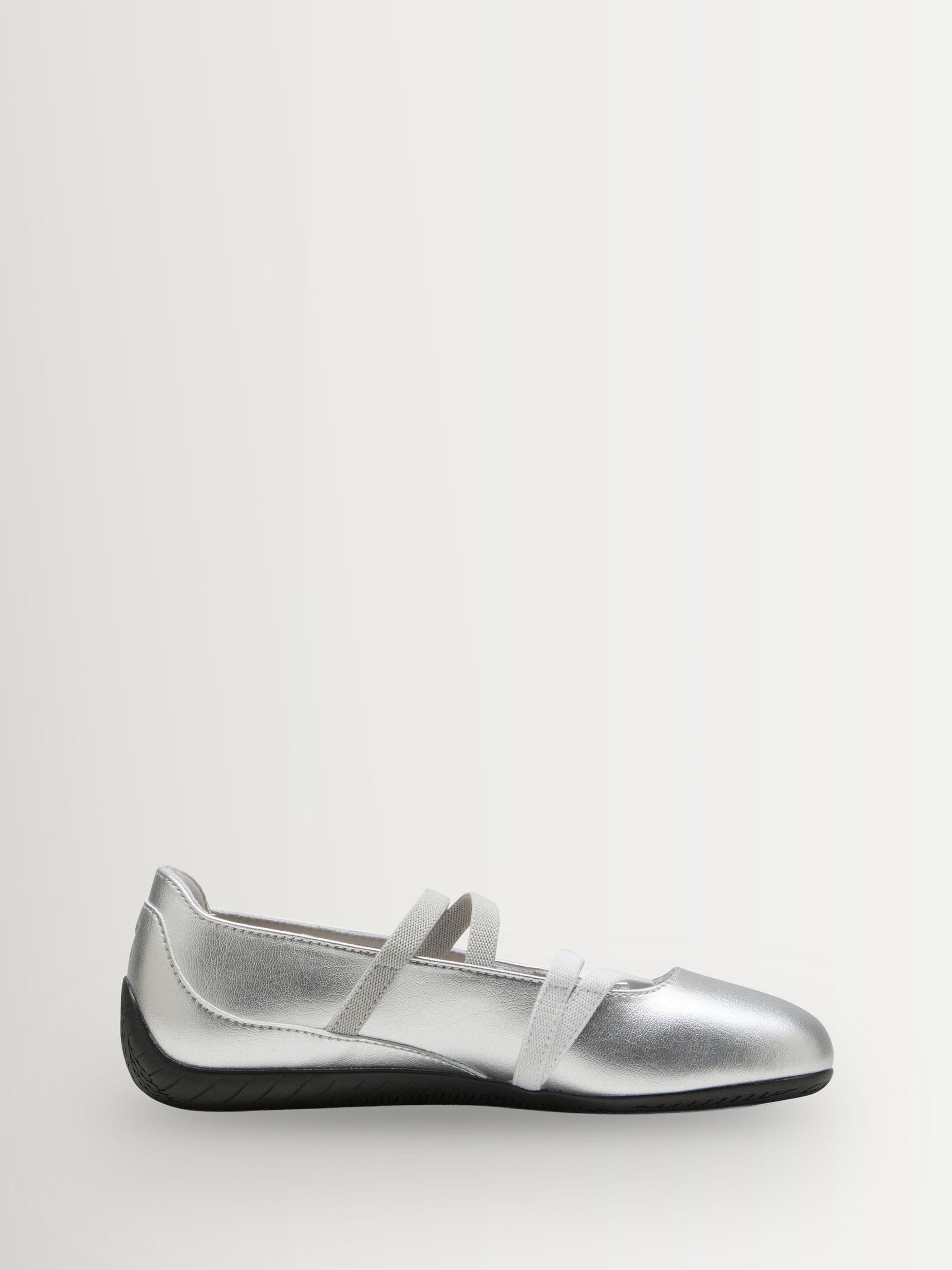 Puma Femme Effet Métallisé Speedcat Ballet Flats