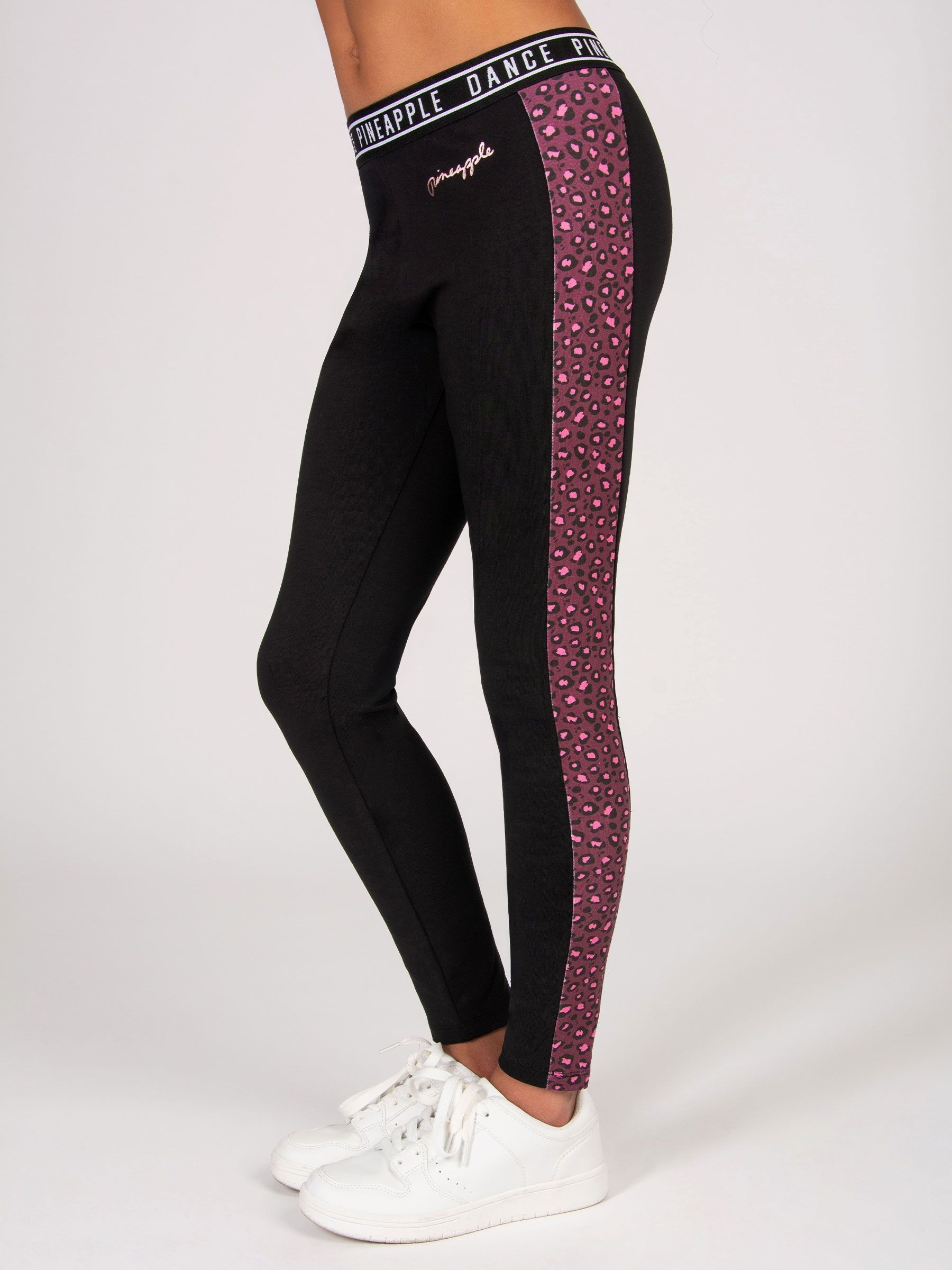 Pineapple Női Lányok Leopárd Mintás Leggingek