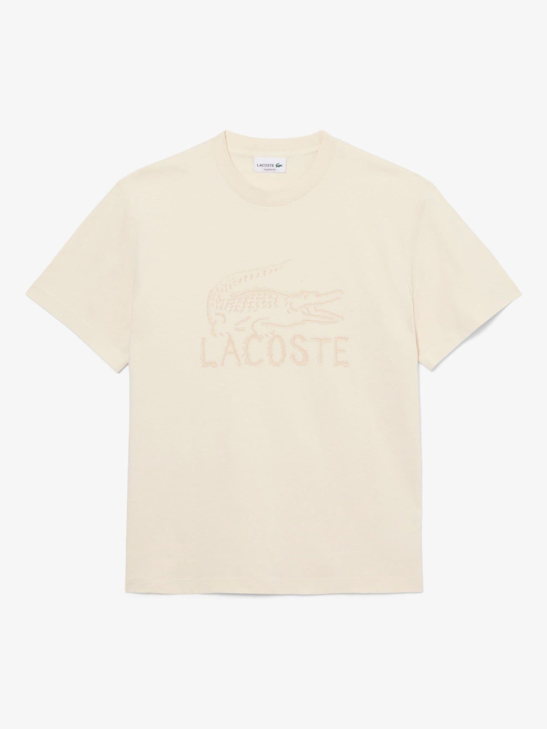 Lacoste Classic Fit Printed Cotton T-Shirt