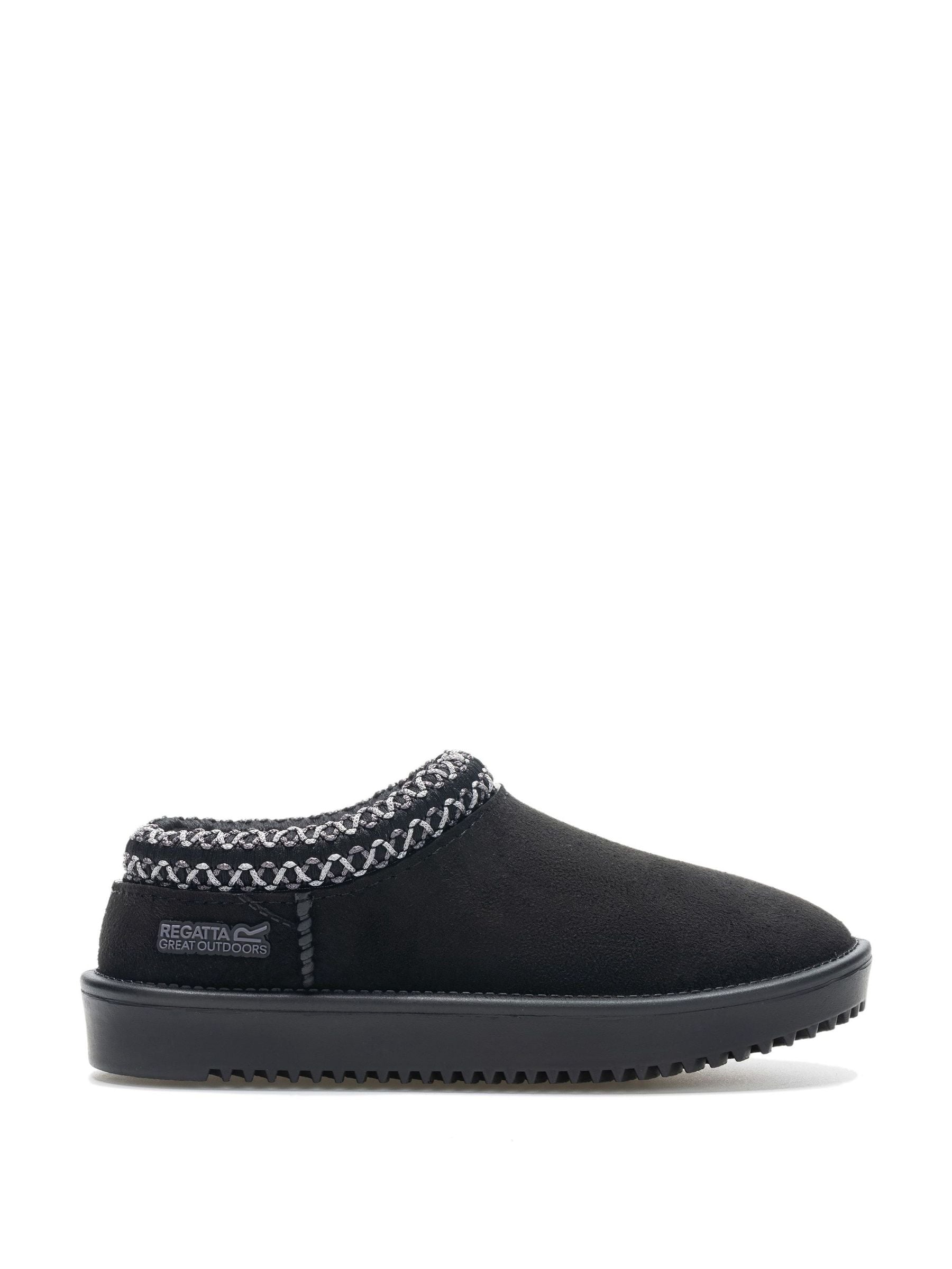 Regatta Unisex Noir Wasserdichte Clogs Kind Risley - Bild 4