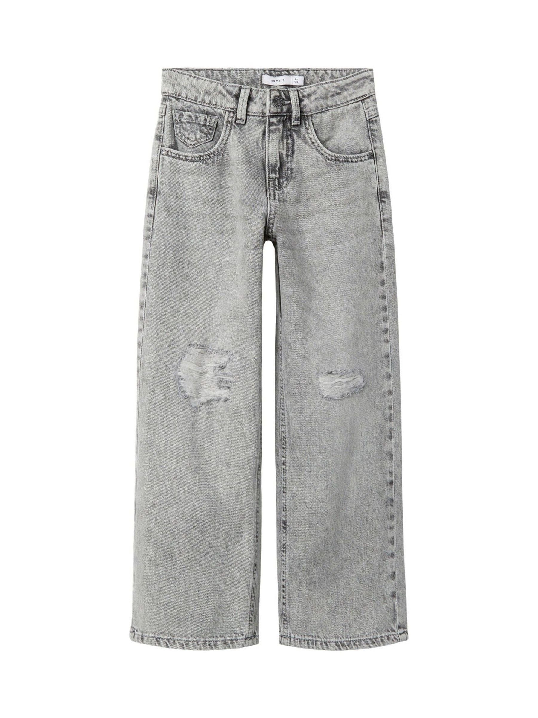 Name It - Jeans - Wide Leg Fit - Grey