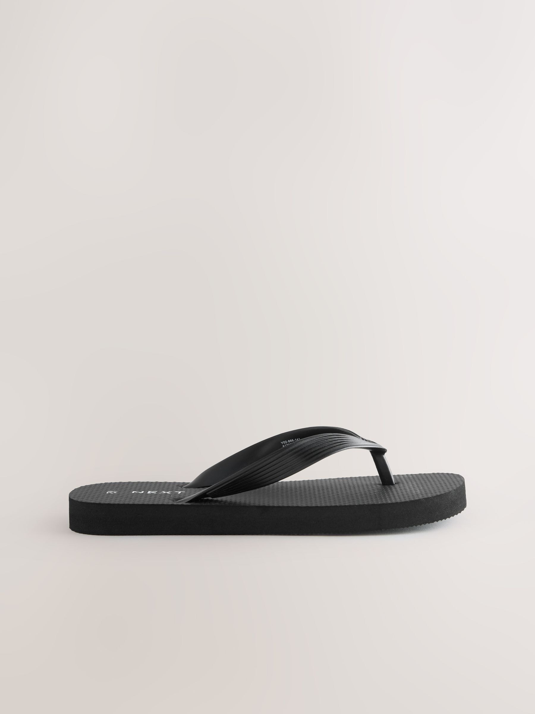 Next Black Flip Flop Sandals