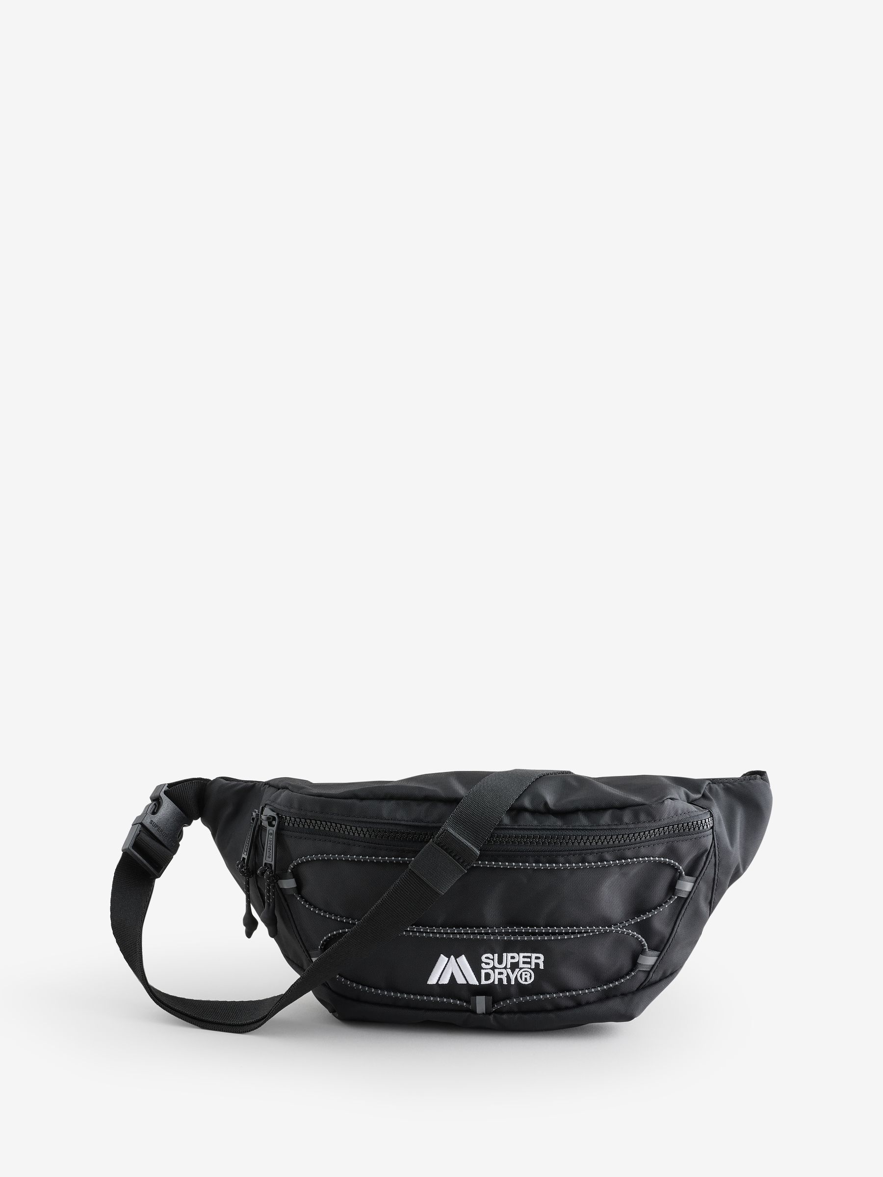 Superdry Black Outdoor Bum Bag
