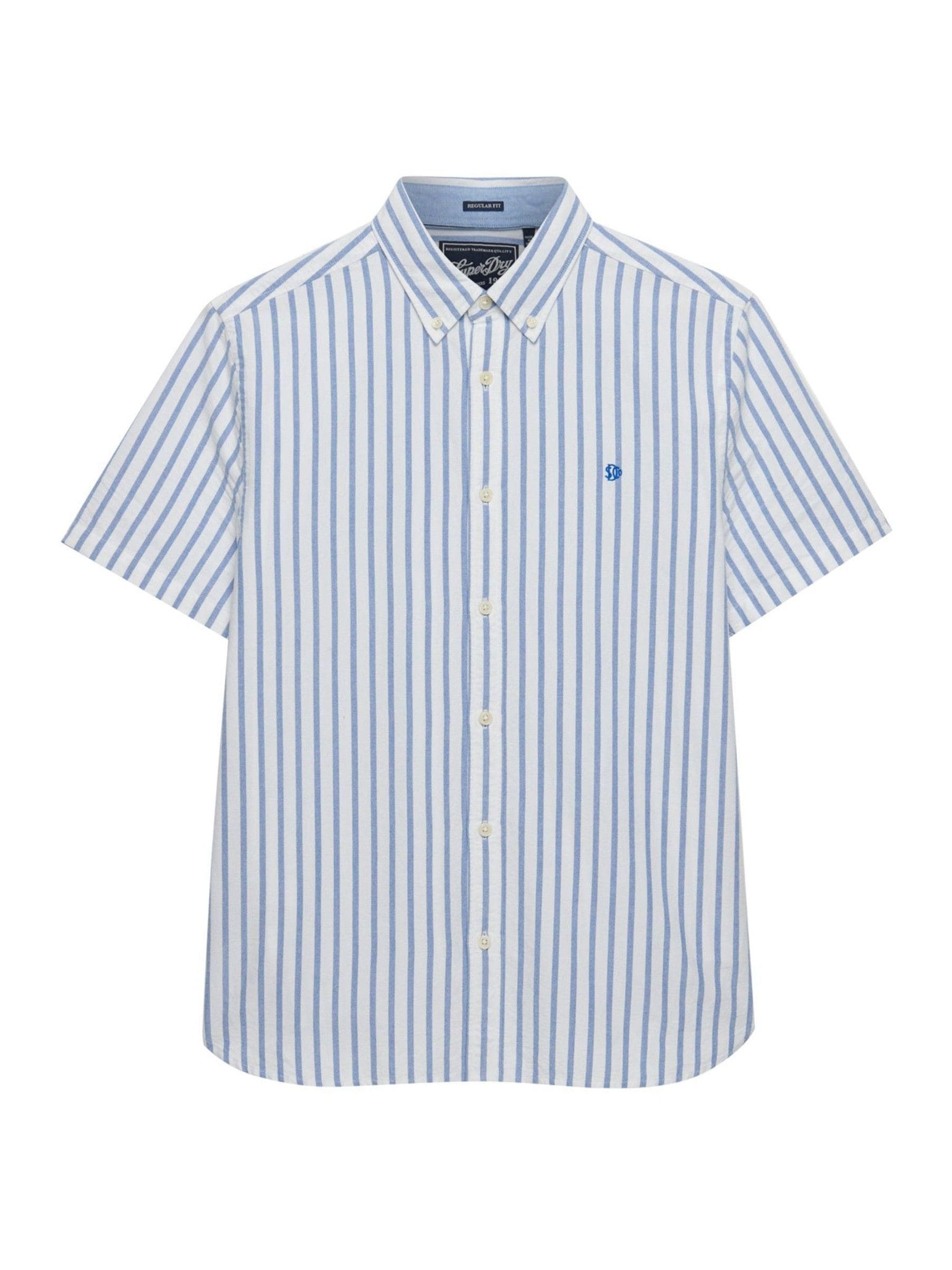 Superdry Herren Blau Hemd Preppy Oxford - Bild 2