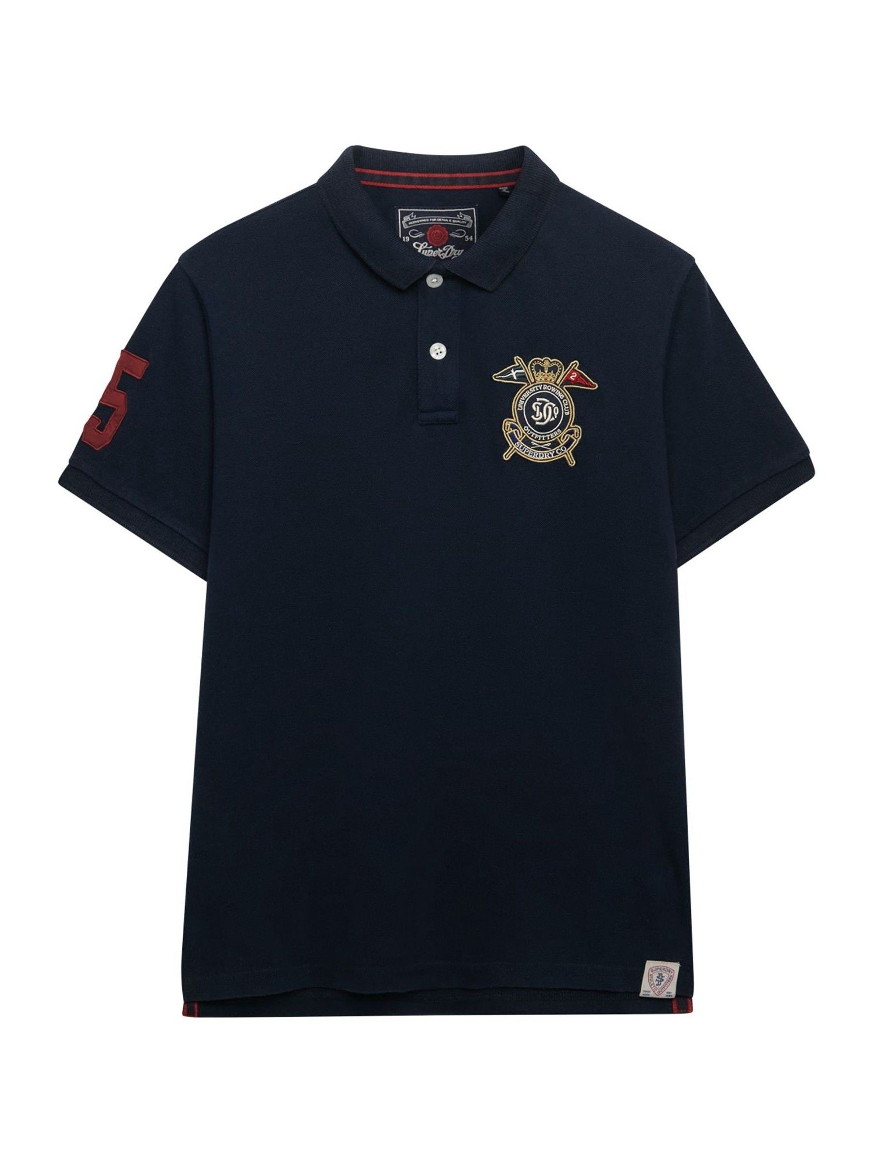 Superdry A Bărbaţilor Albastru Crest Polo Shirt