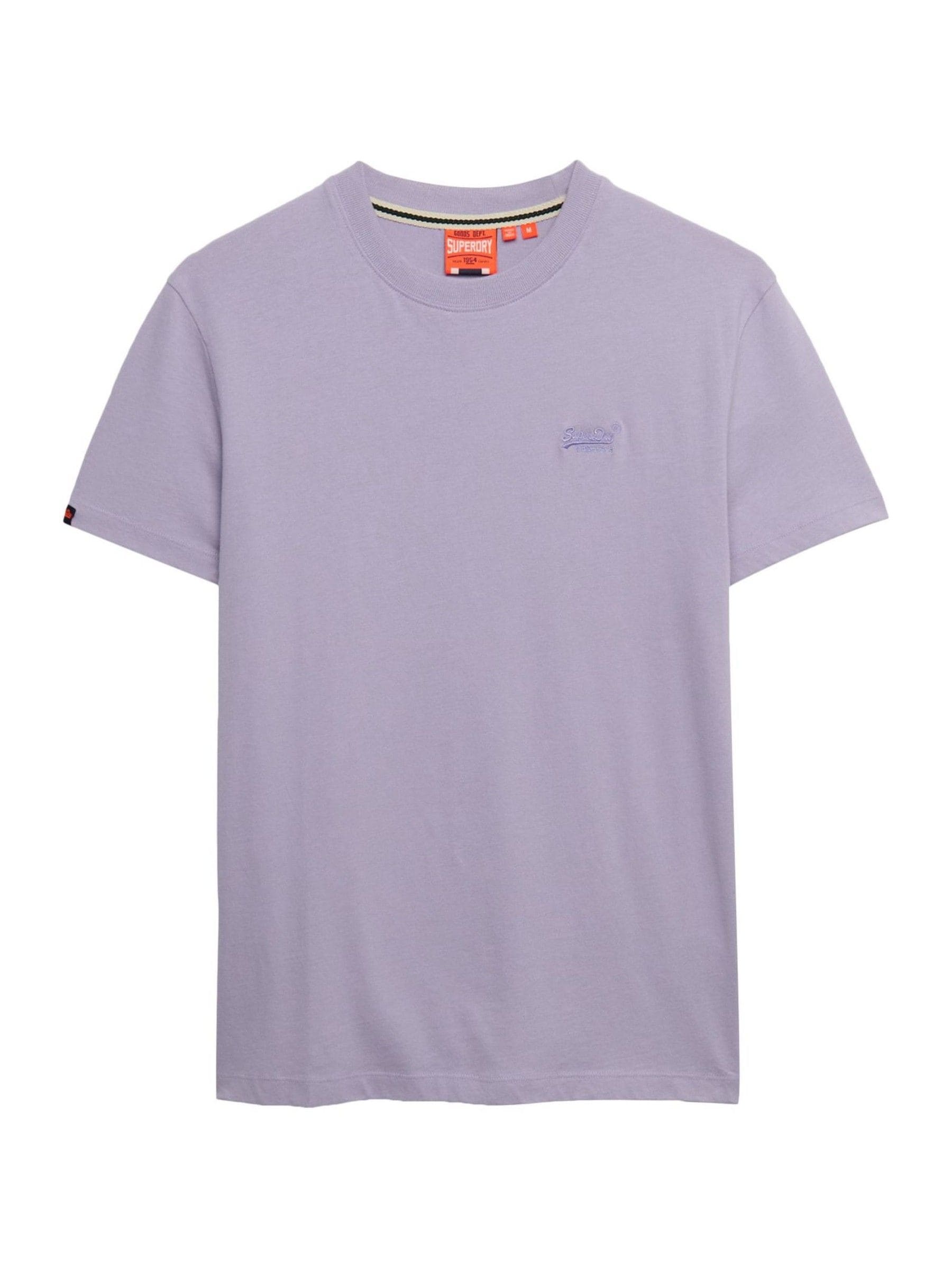 Superdry Lila Essential T-Shirt Mit Logostickerei - Bild 1