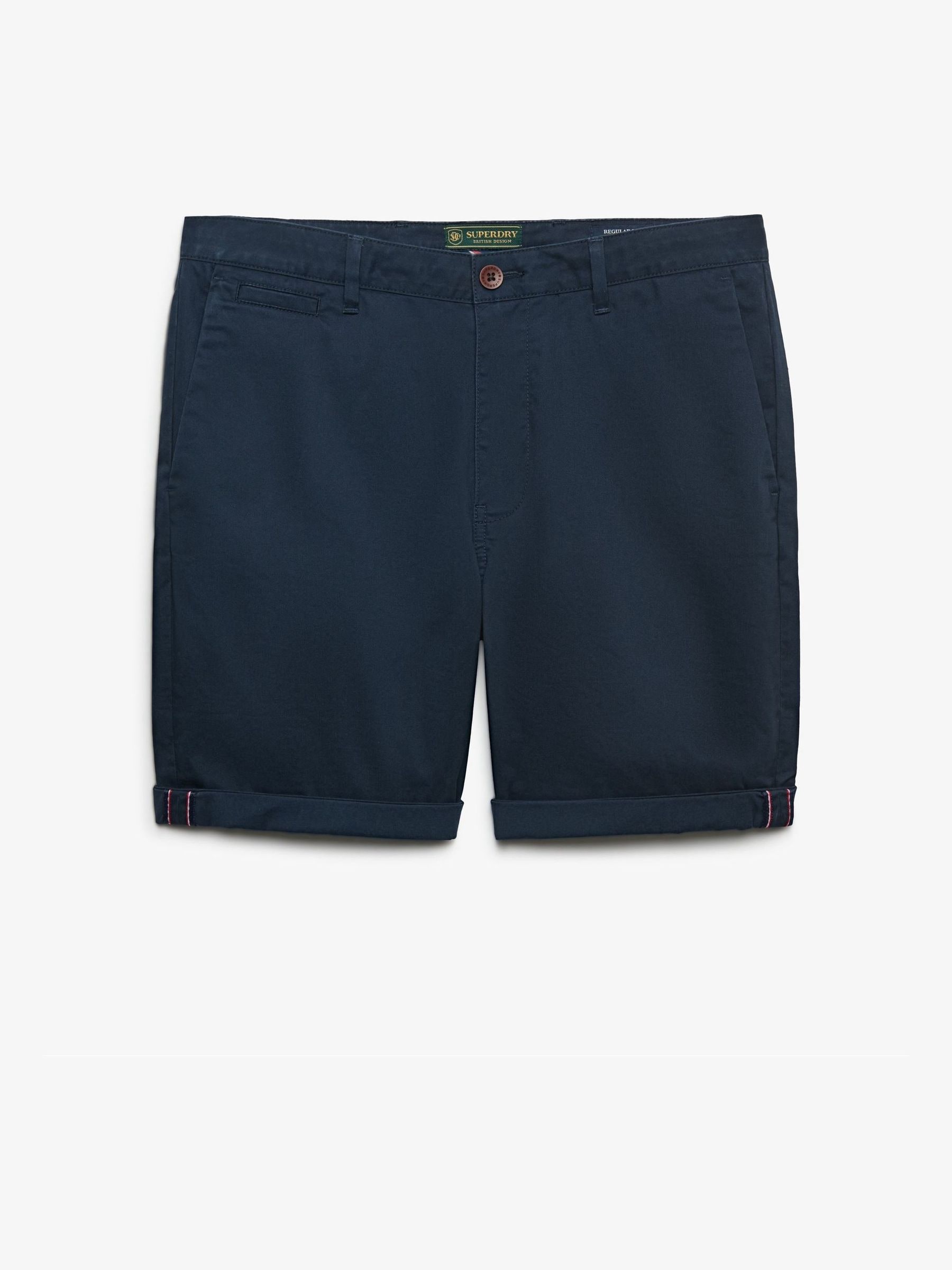 Superdry Herren Marine Für M7110486a Premium Regular Regular Kurze Chino Navy (34), Lässig, Baumwolle, - Bild 6