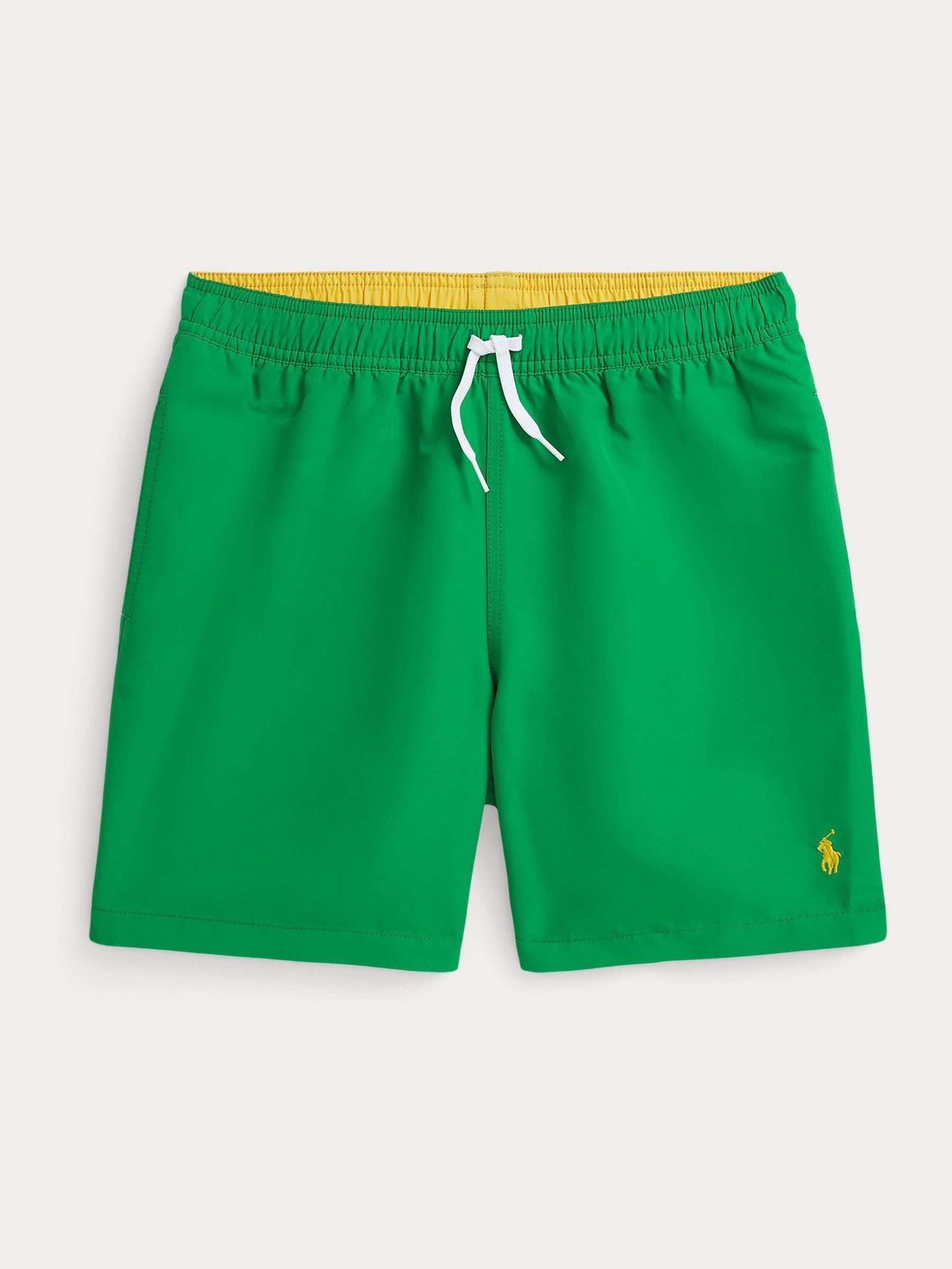 Polo Ralph Lauren Pojkar Papegoja Grön Traveler Badshorts