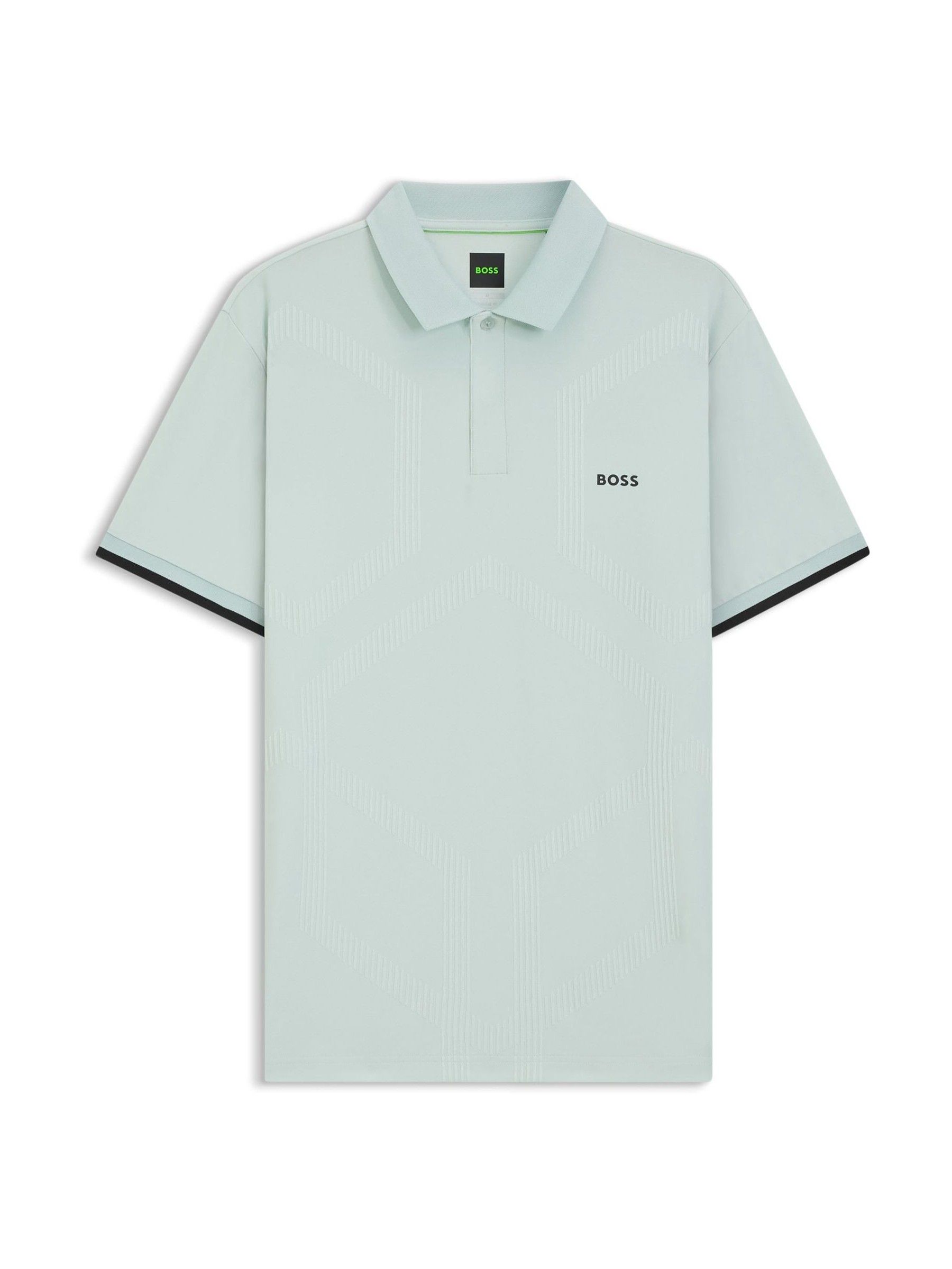 Boss A Bărbaţilor Verde Regular-Fit Logo Golf Polo Shirt