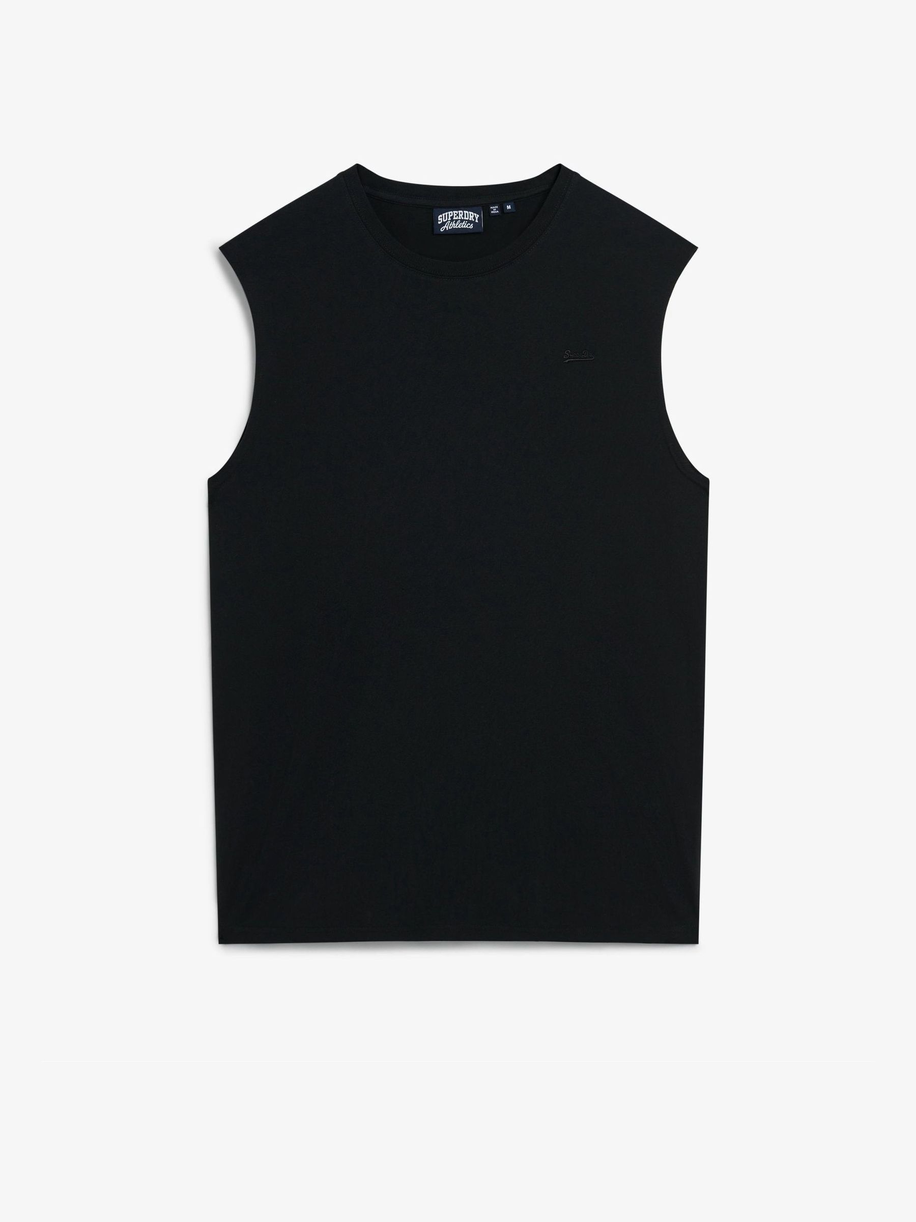 Superdry Black Essential Logo Tank Top