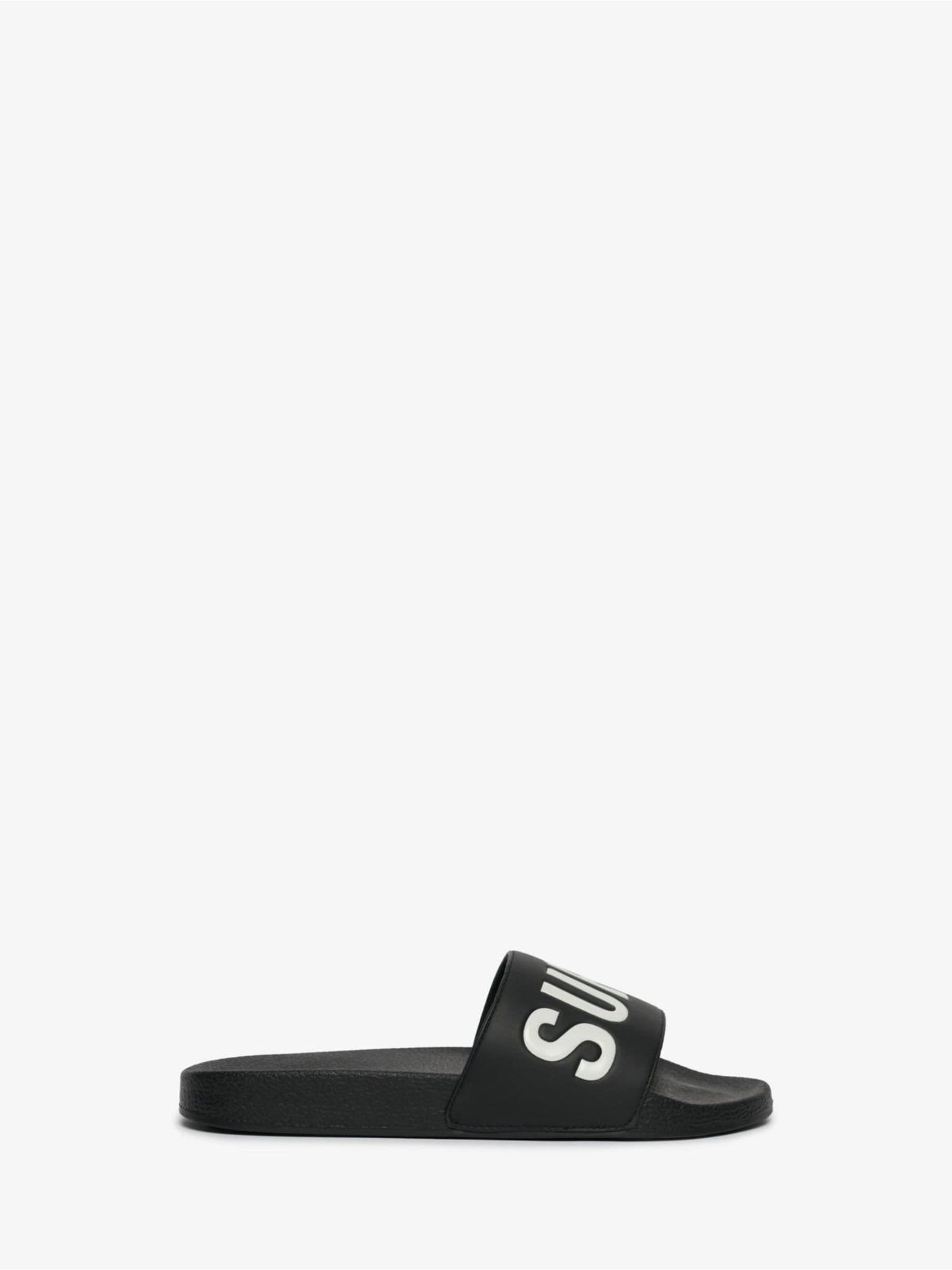 Superdry Jungen Schwarz Slides - Bild 2