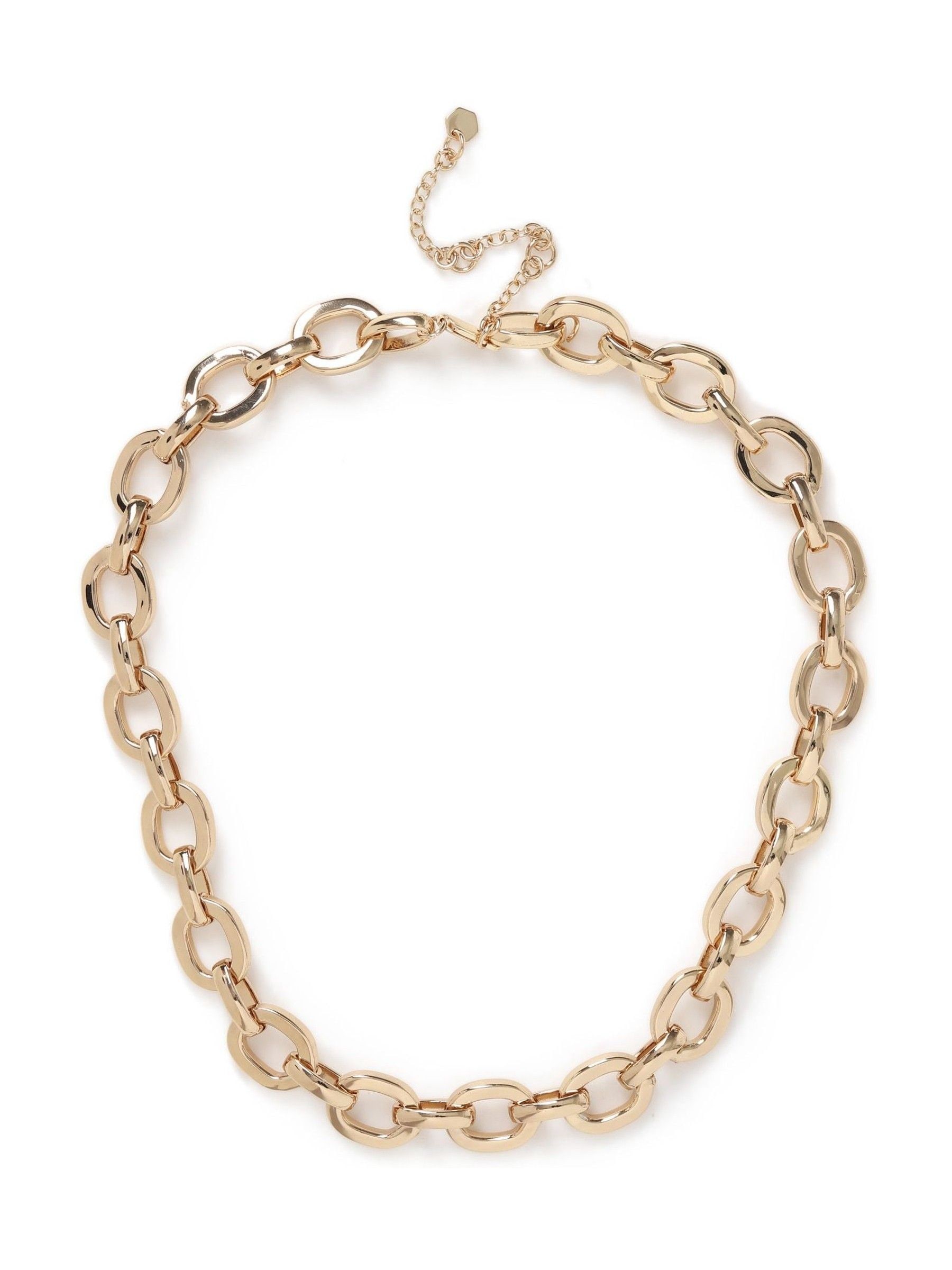 Aela Gold Tone Chain Necklace