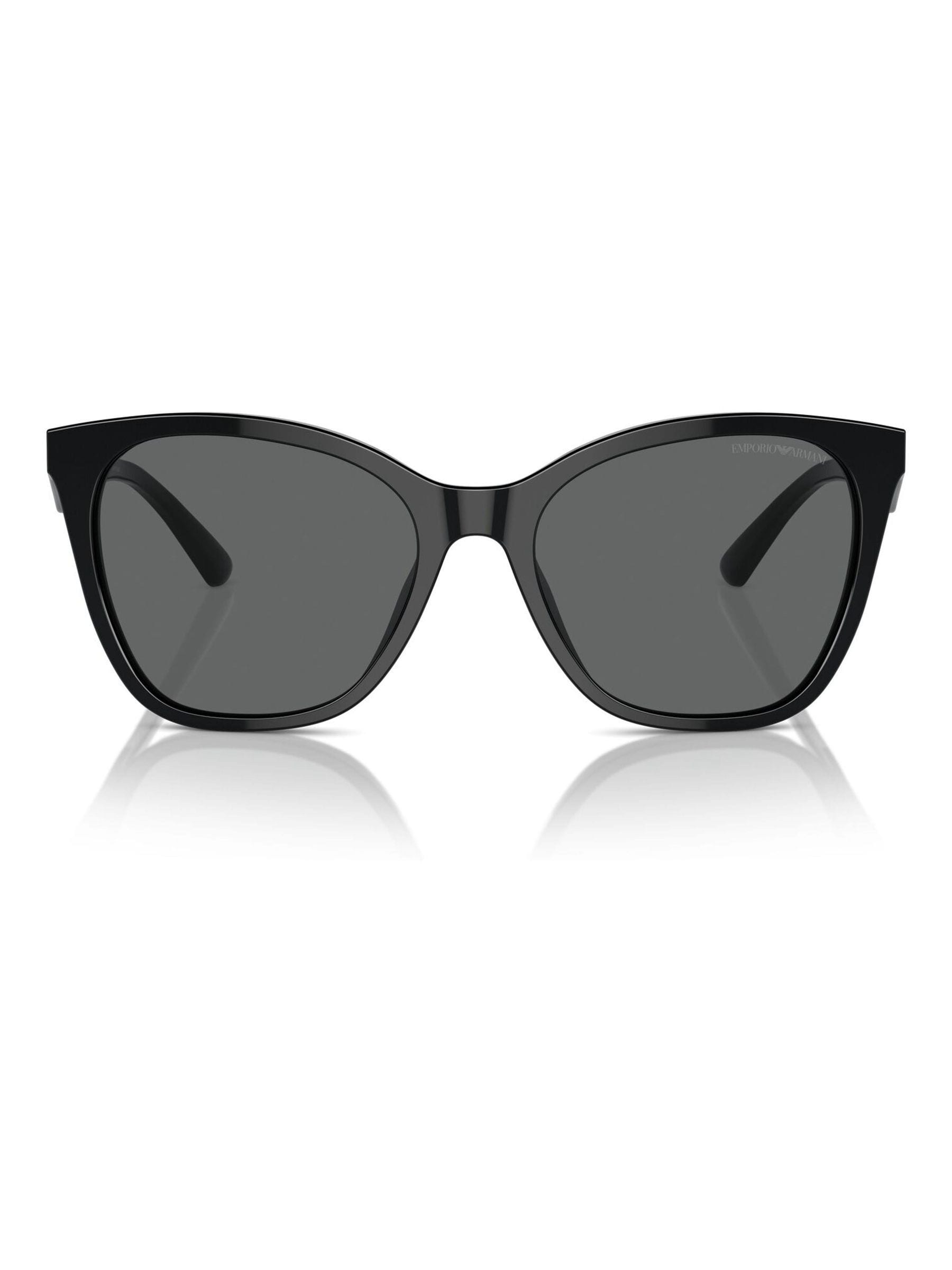 Next - Emporio Armani Black Butterfly Sunglasses
