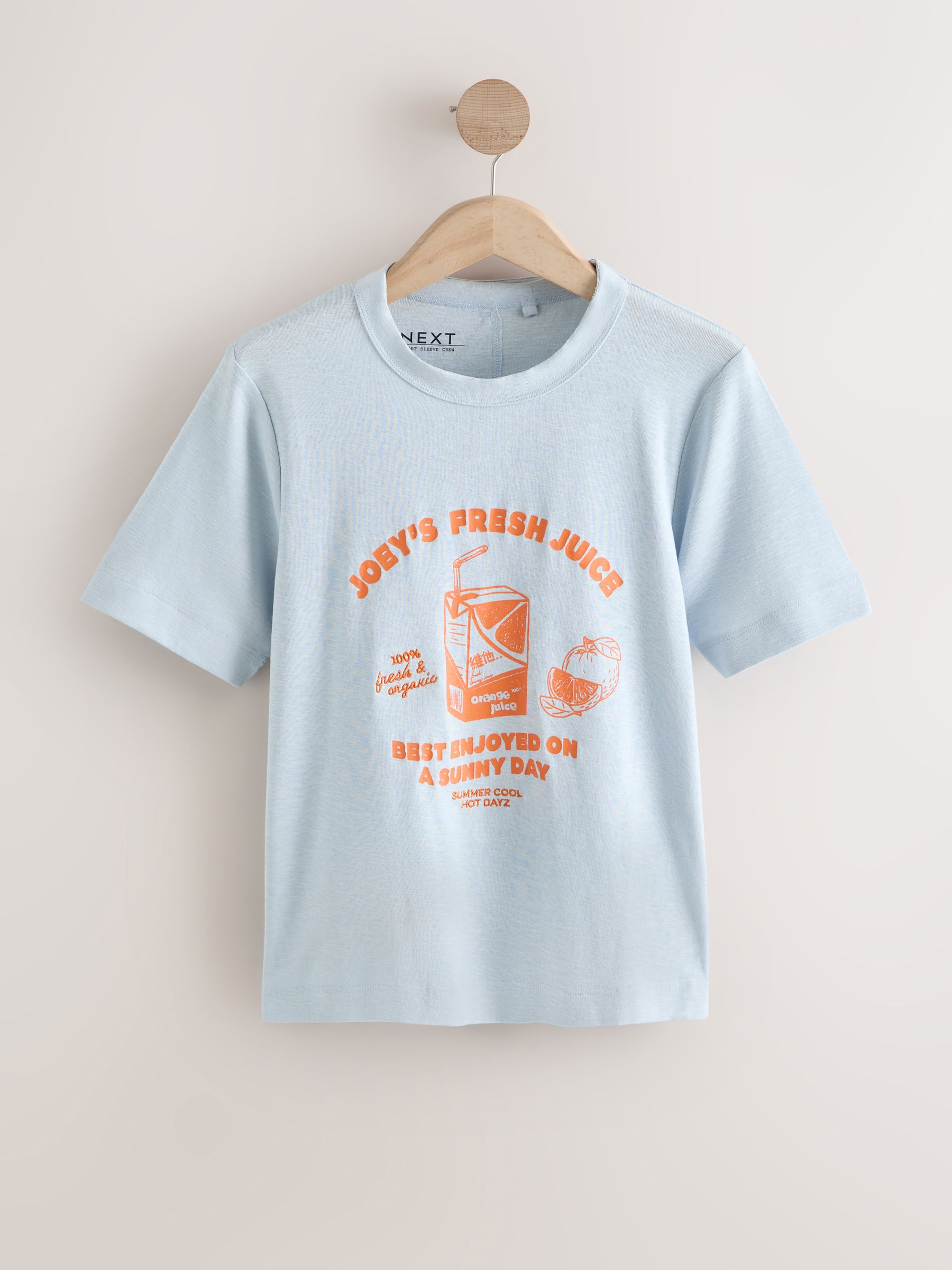 Next Graafinen Lyhythihainen Pyöreäkauluksinen T-Paita