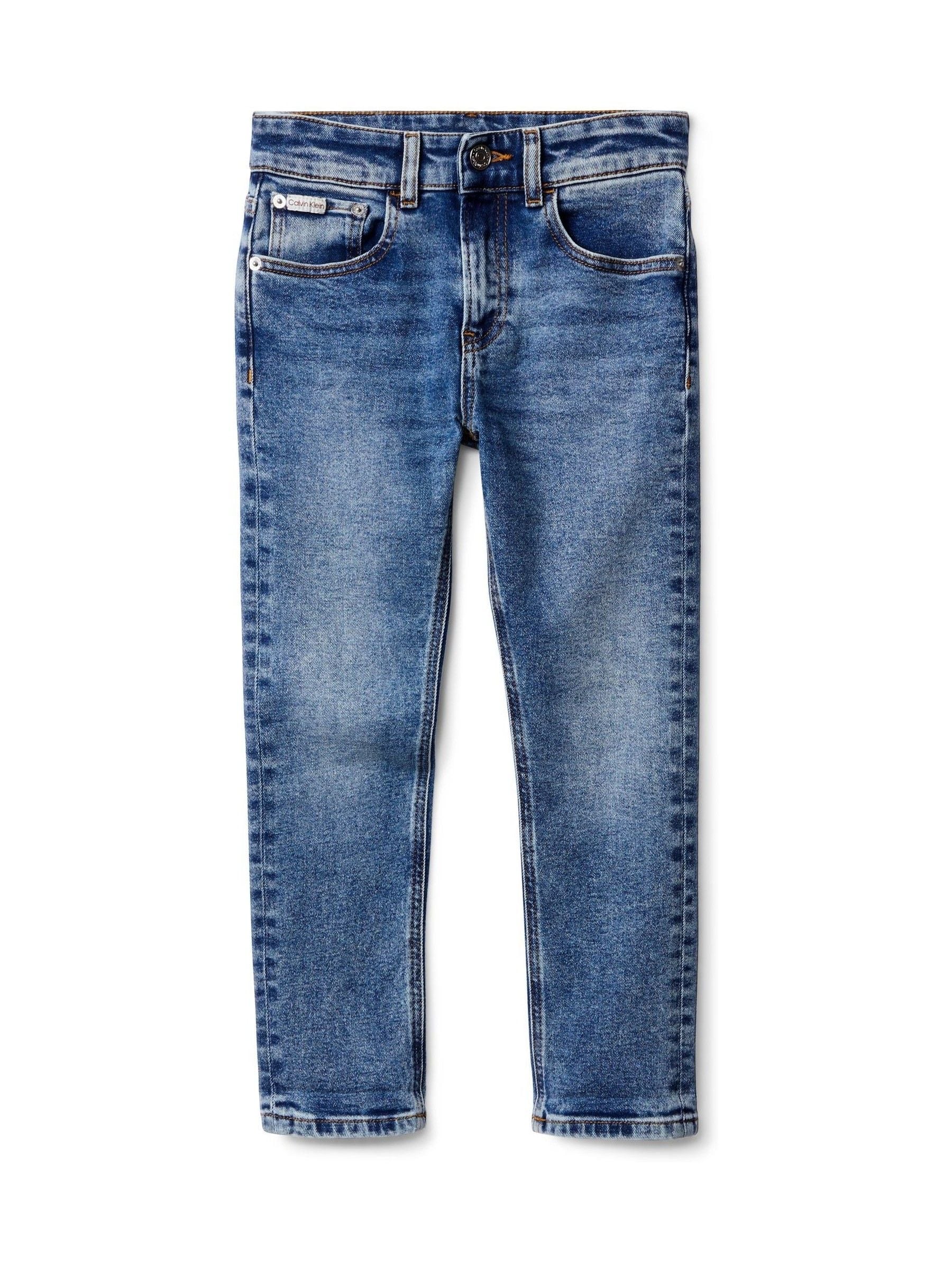 Calvin Klein Blue Washed Dad Jeans