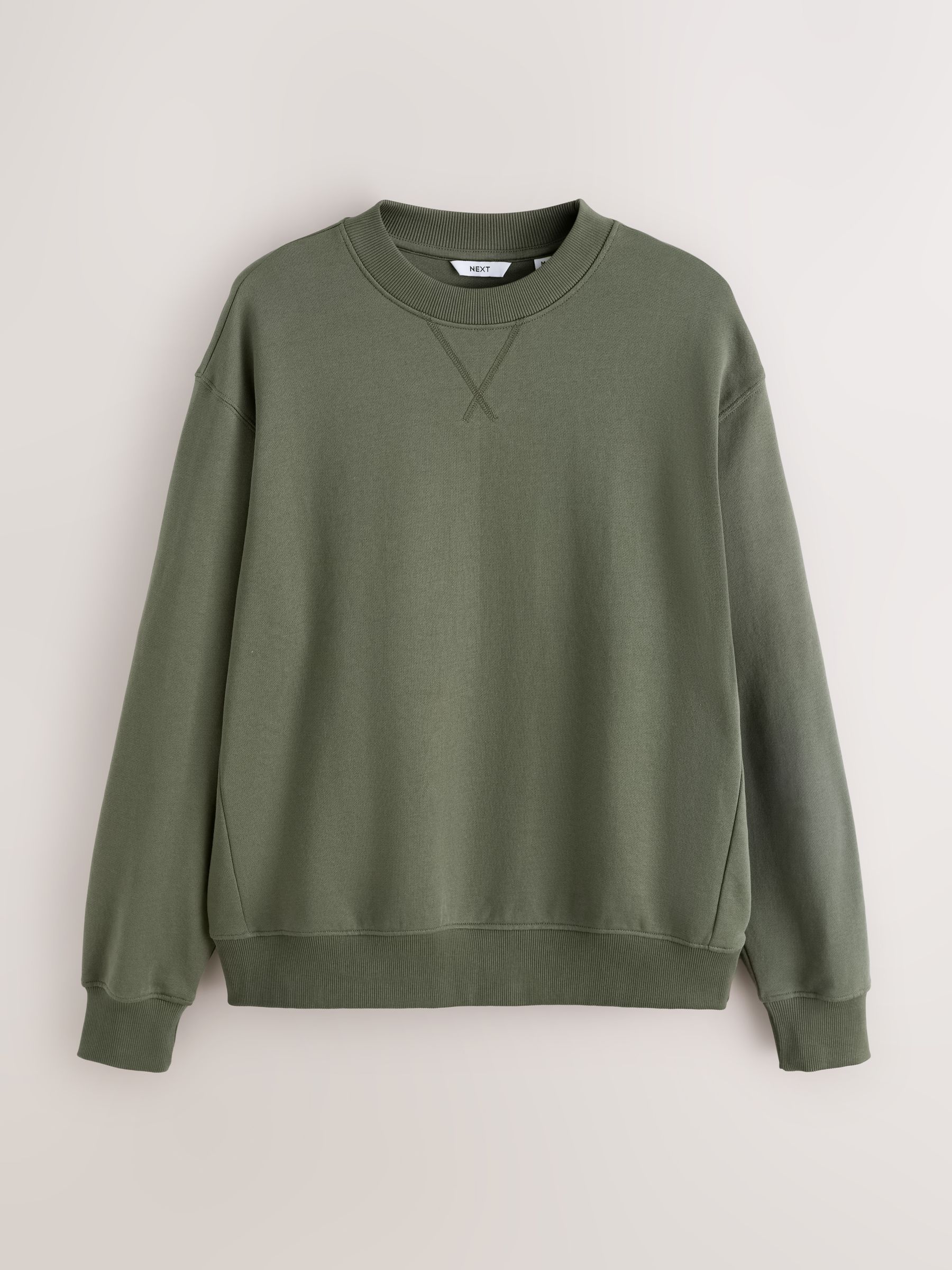 Next Felpa Girocollo In Jersey Leggero In Misto Cotone