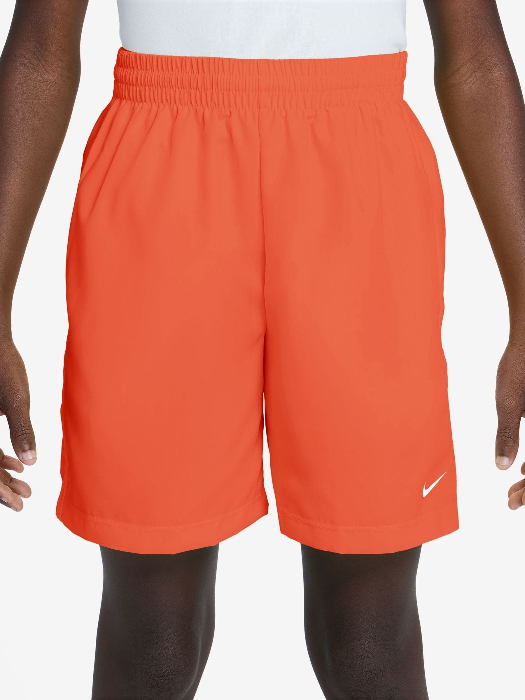 Nike Pojkar Apelsin Dri-Fit Multi Träningsshorts