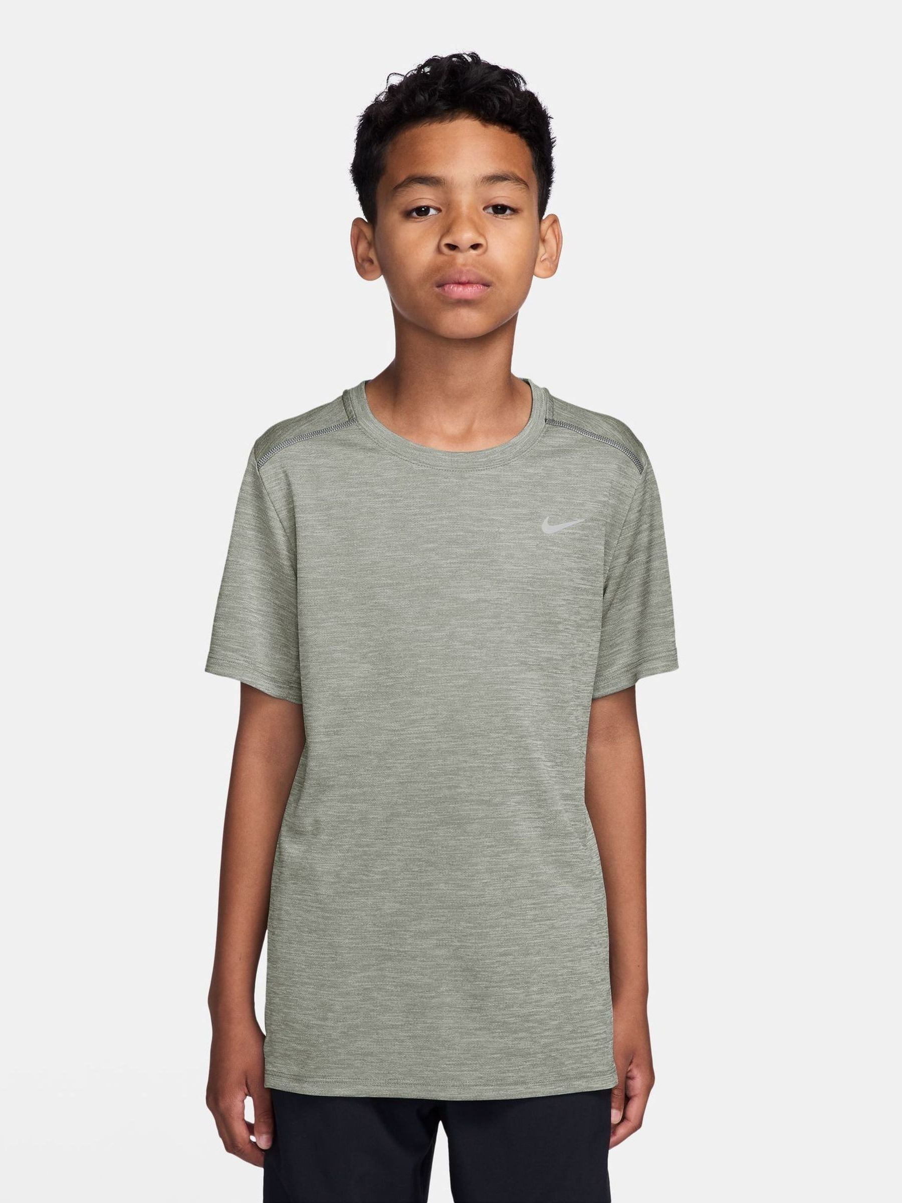 Next - Nike Miler Dri-Fit Short Sleeve T-Shirt