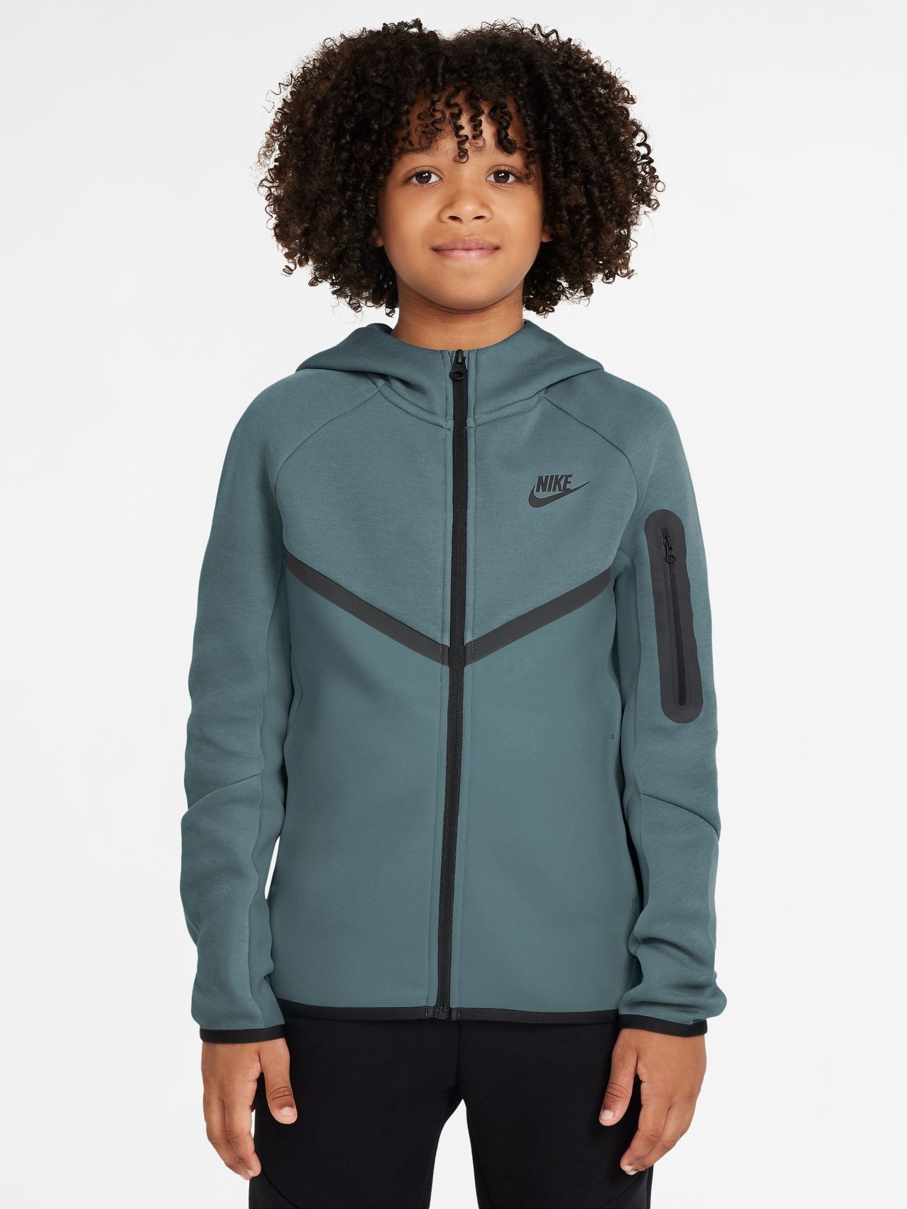 Next - Nike Polarowa Bluza Z Kapturem Zapinana Na Zamek Tech