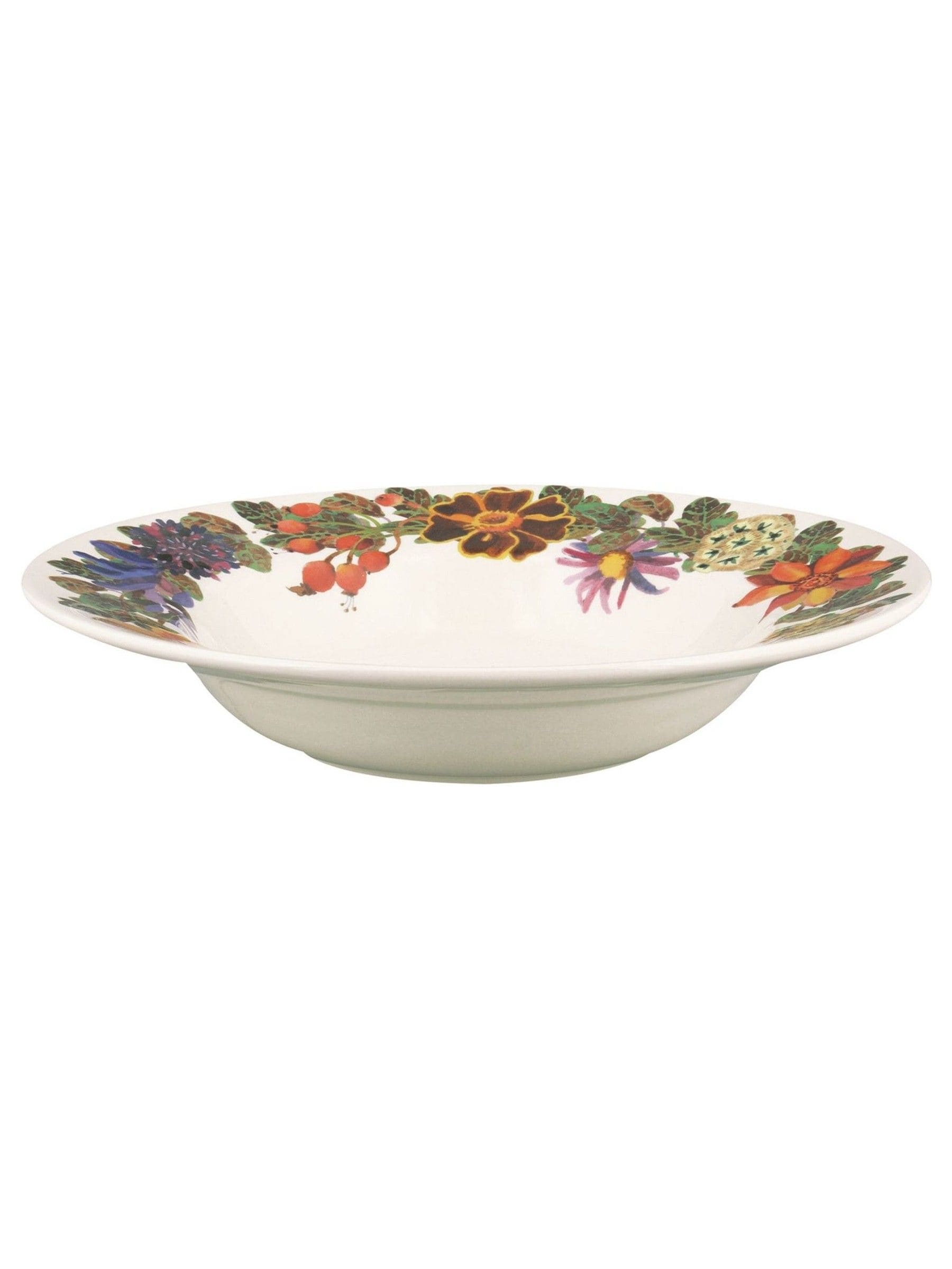Emma Bridgewater Cream Autumn Flowers Soup Plate