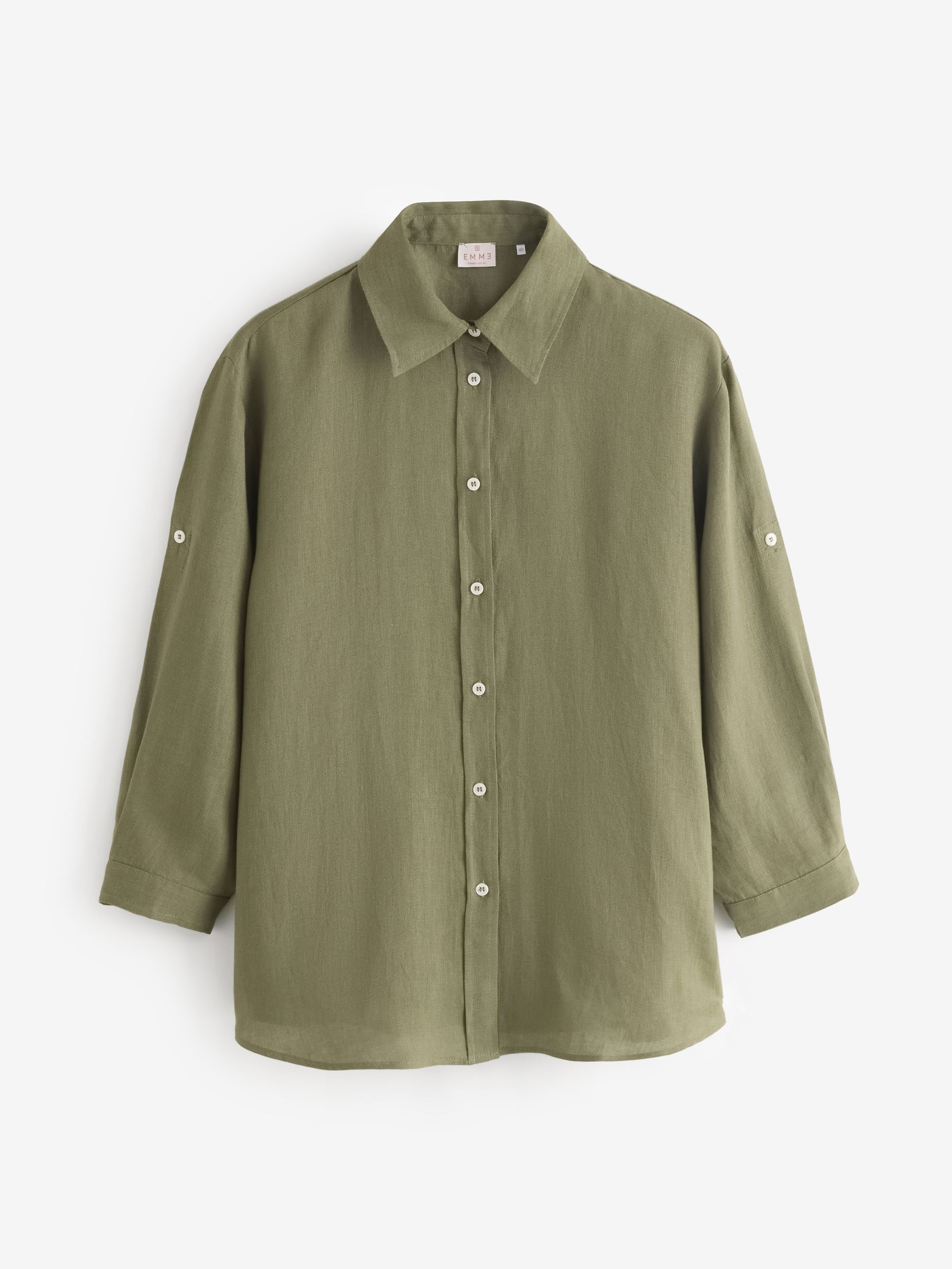 Emme By Marella Damen Grün Emmgirello Long Sleeve Shirt