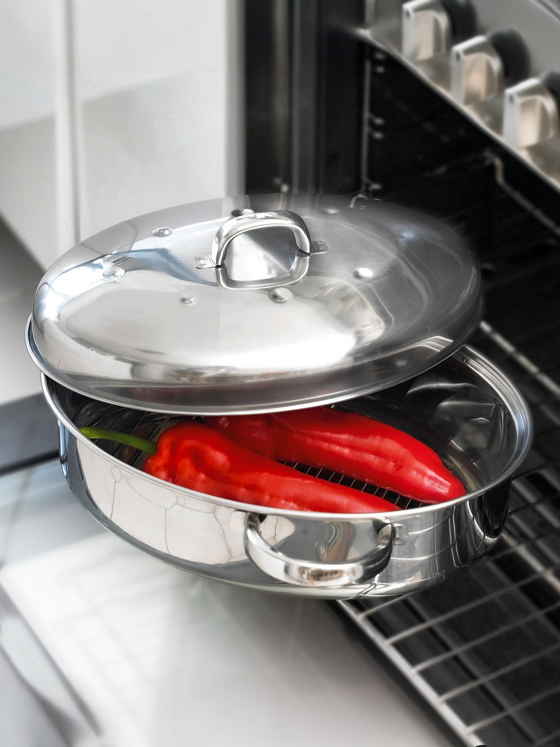 Judge Speciality Cookware, Oval Roaster With Rack