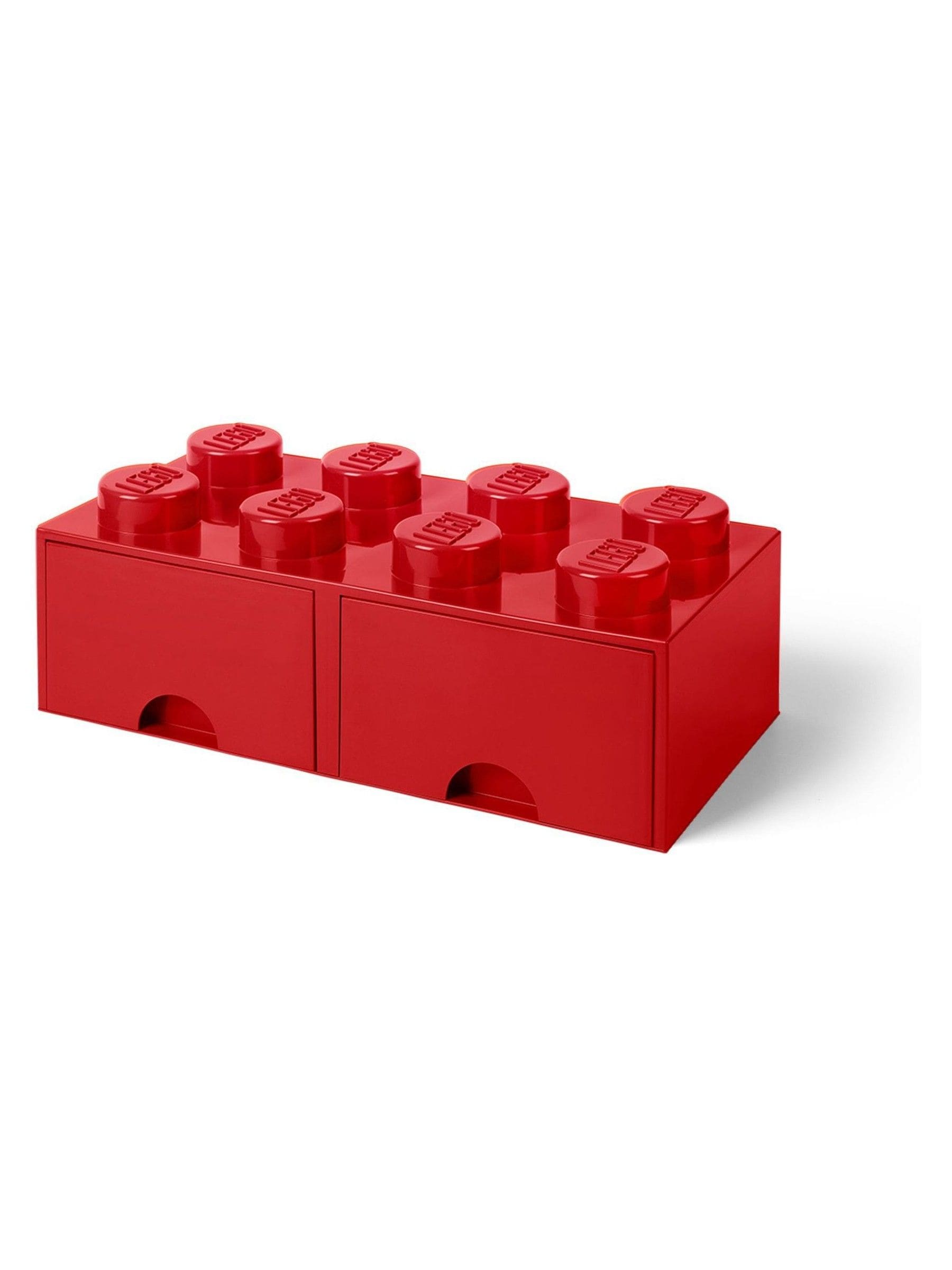 LEGO LEGO Bright Red Drawer 8 Brick Storage