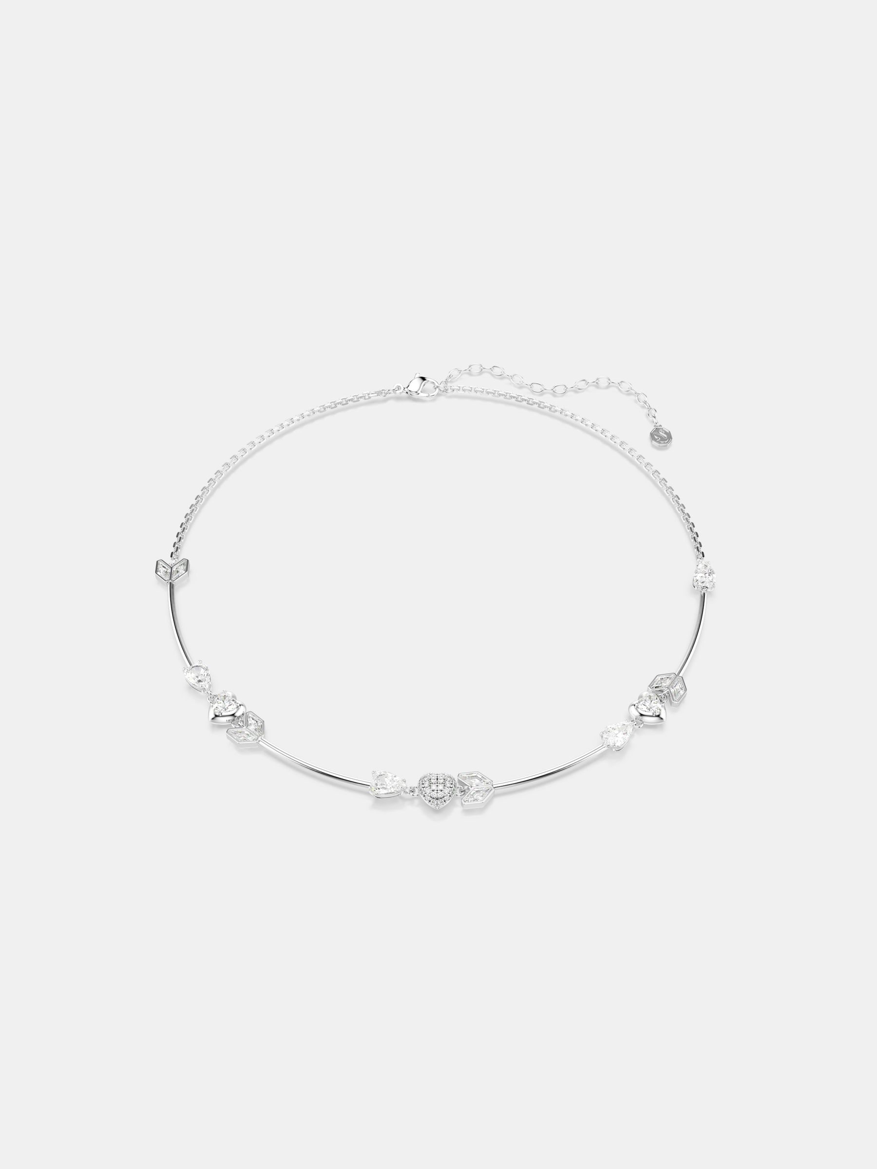 Swarovski Donna Grigio - Collana Idyllia Cuore Con Freccia - Accessories - One Size - Immagine 4