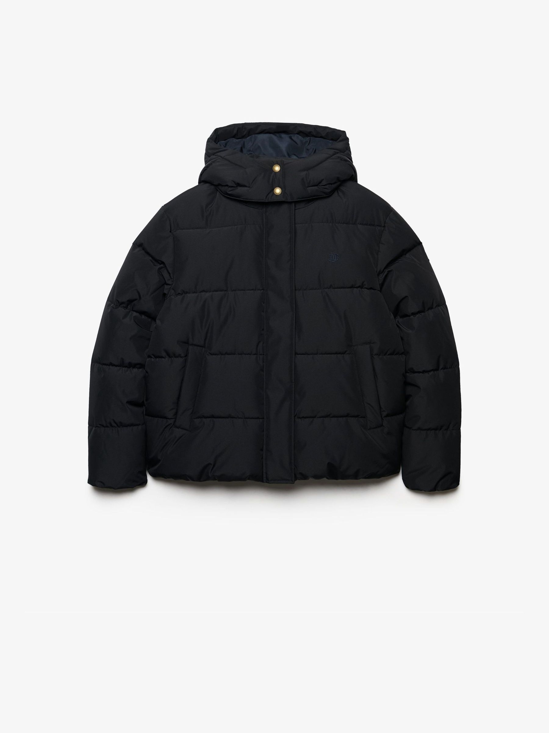 VAN GRAAF Superdry Damen Schwarz Steppjacke Extra Groß - Bild 5