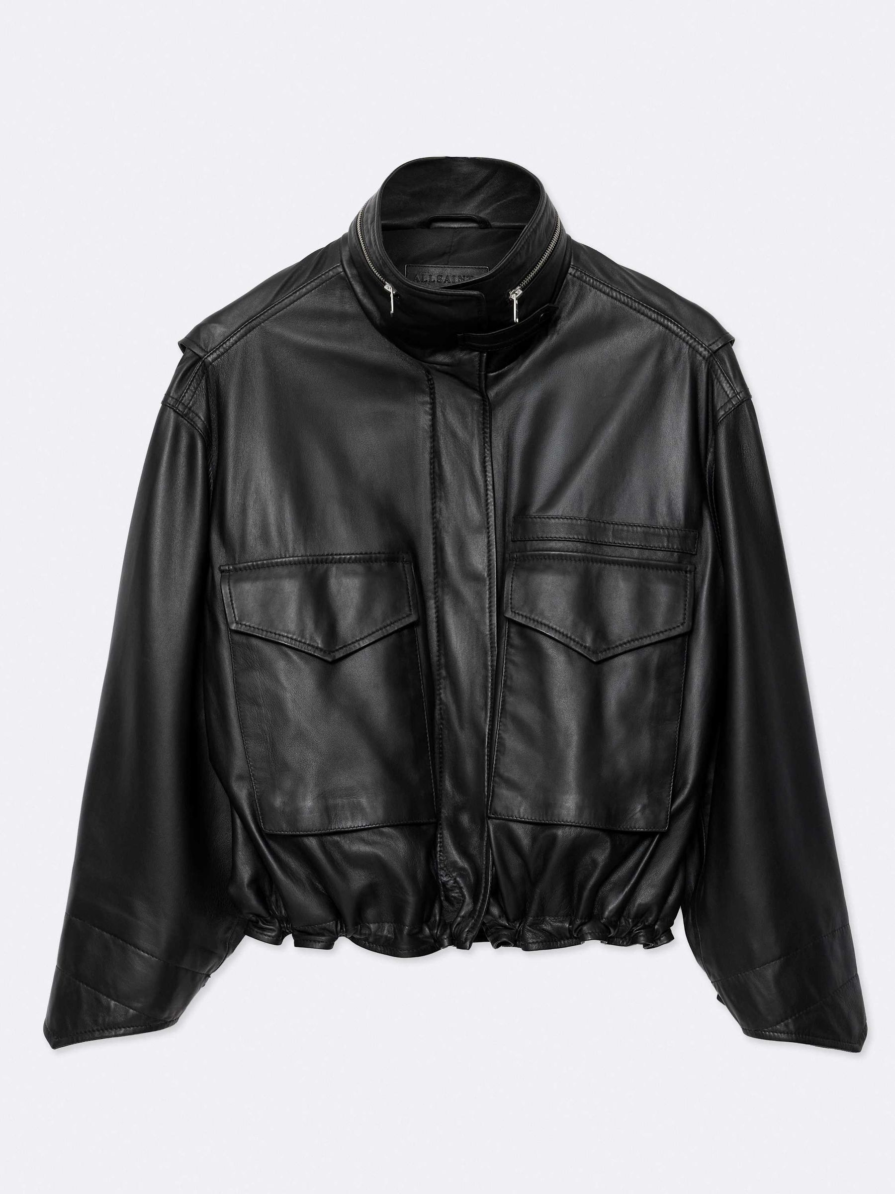 Allsaints , Damen, Jacken, Schwarzk, L - Bild 6