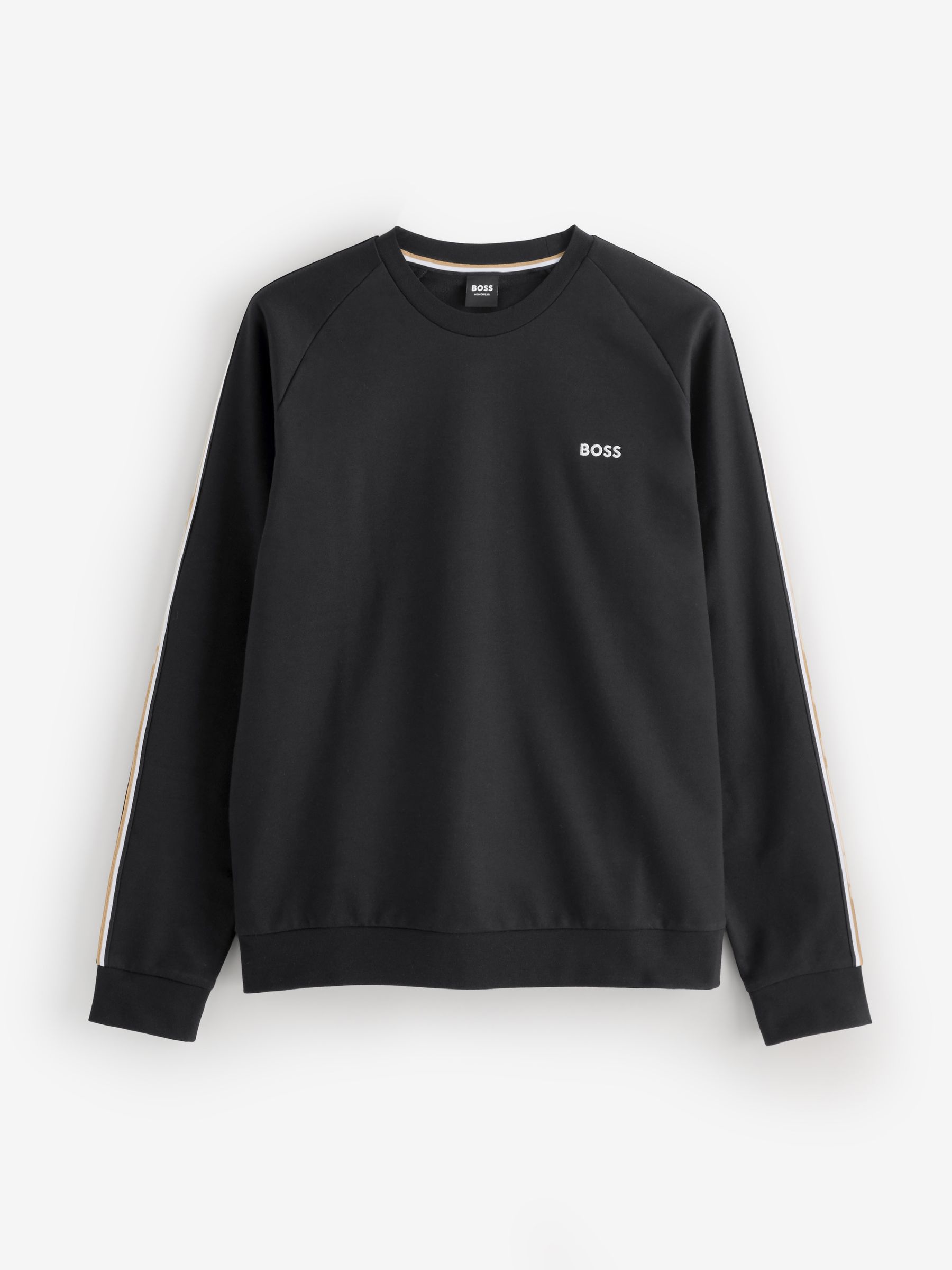 Boss Black Iconic Regular Fit Logo Sweat Top