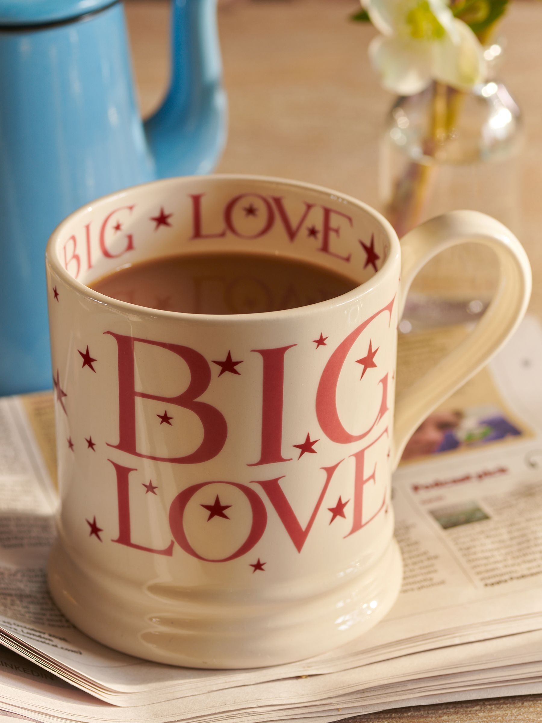 Emma Bridgewater Cream Big Love Large Mug