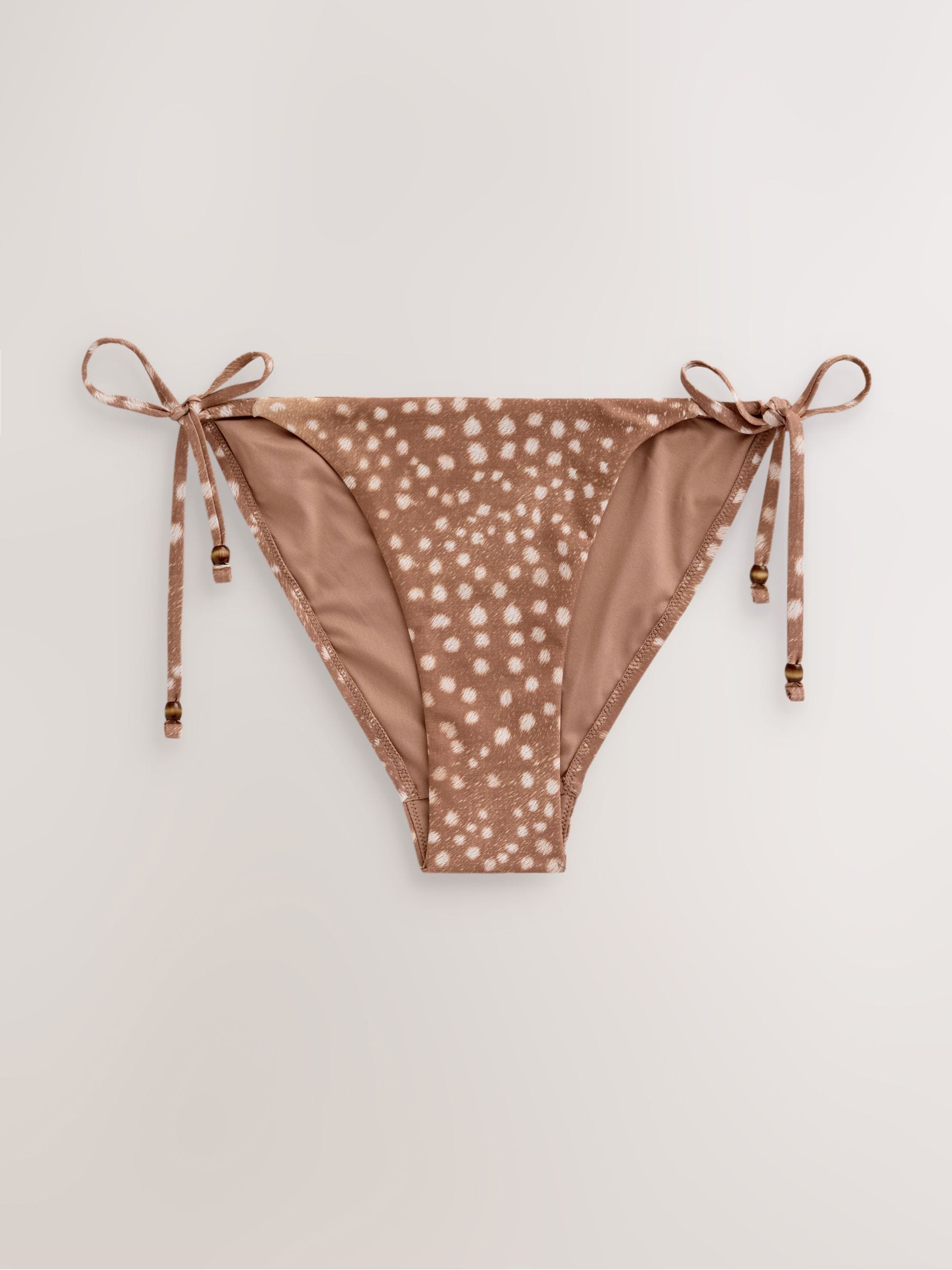 Next Slip Bikini Con Laccetti Laterali