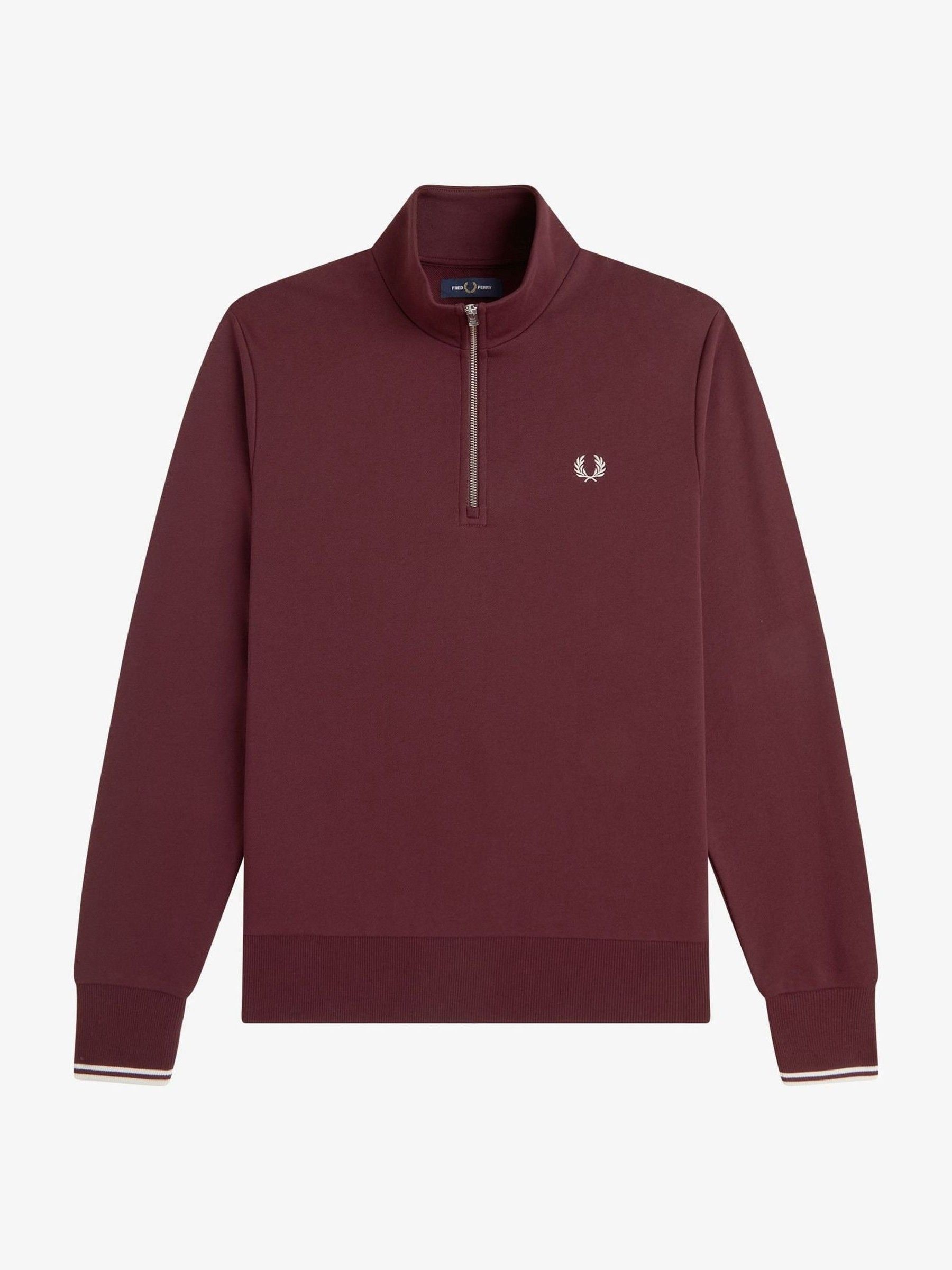 Fred Perry , Herren, Sweatshirts & Hoodies, Rot, 2XL - Bild 9