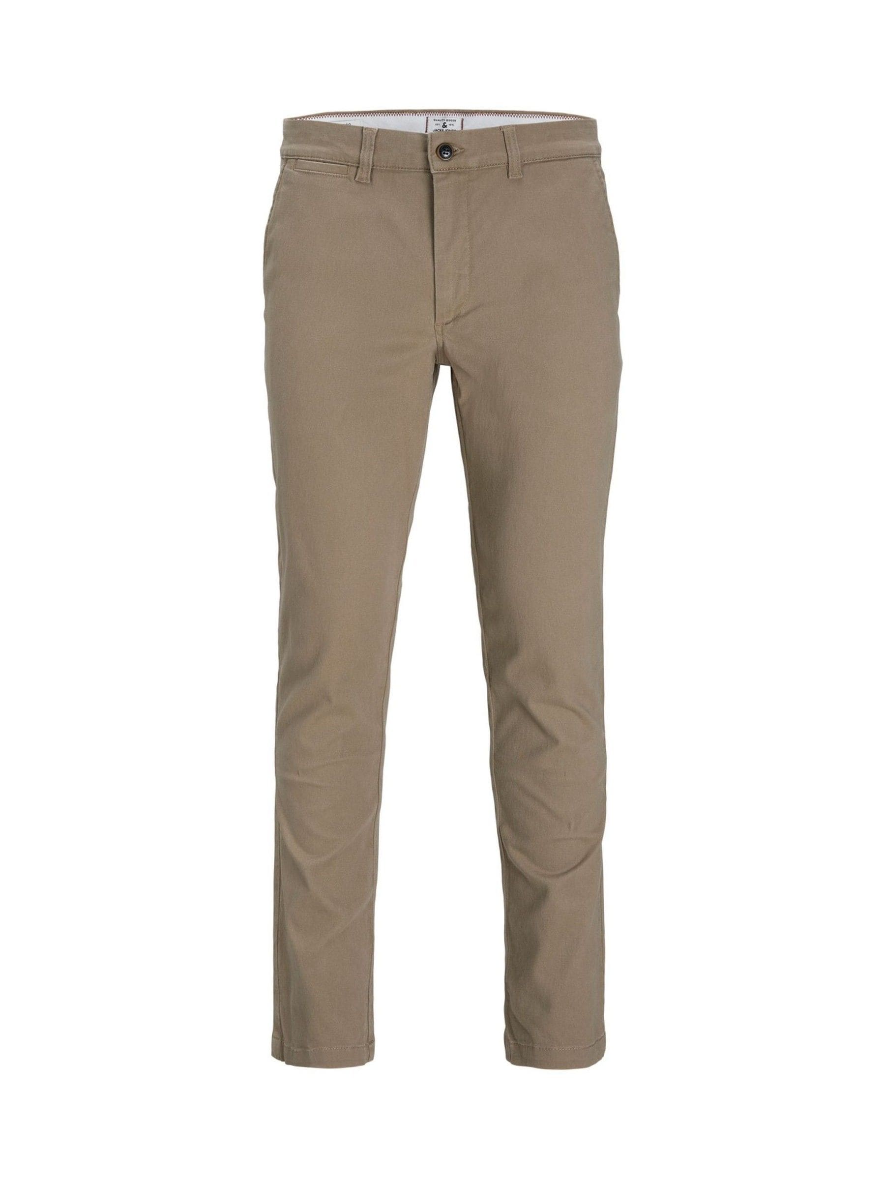 Jack & Jones Junior Beige Relaxed Chino Trousers