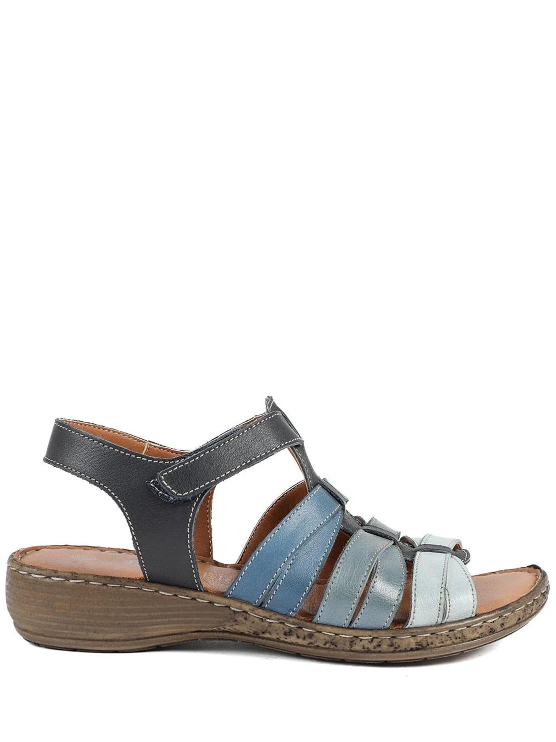 Pavers Premium Leather Adjustable Fasten Sandals