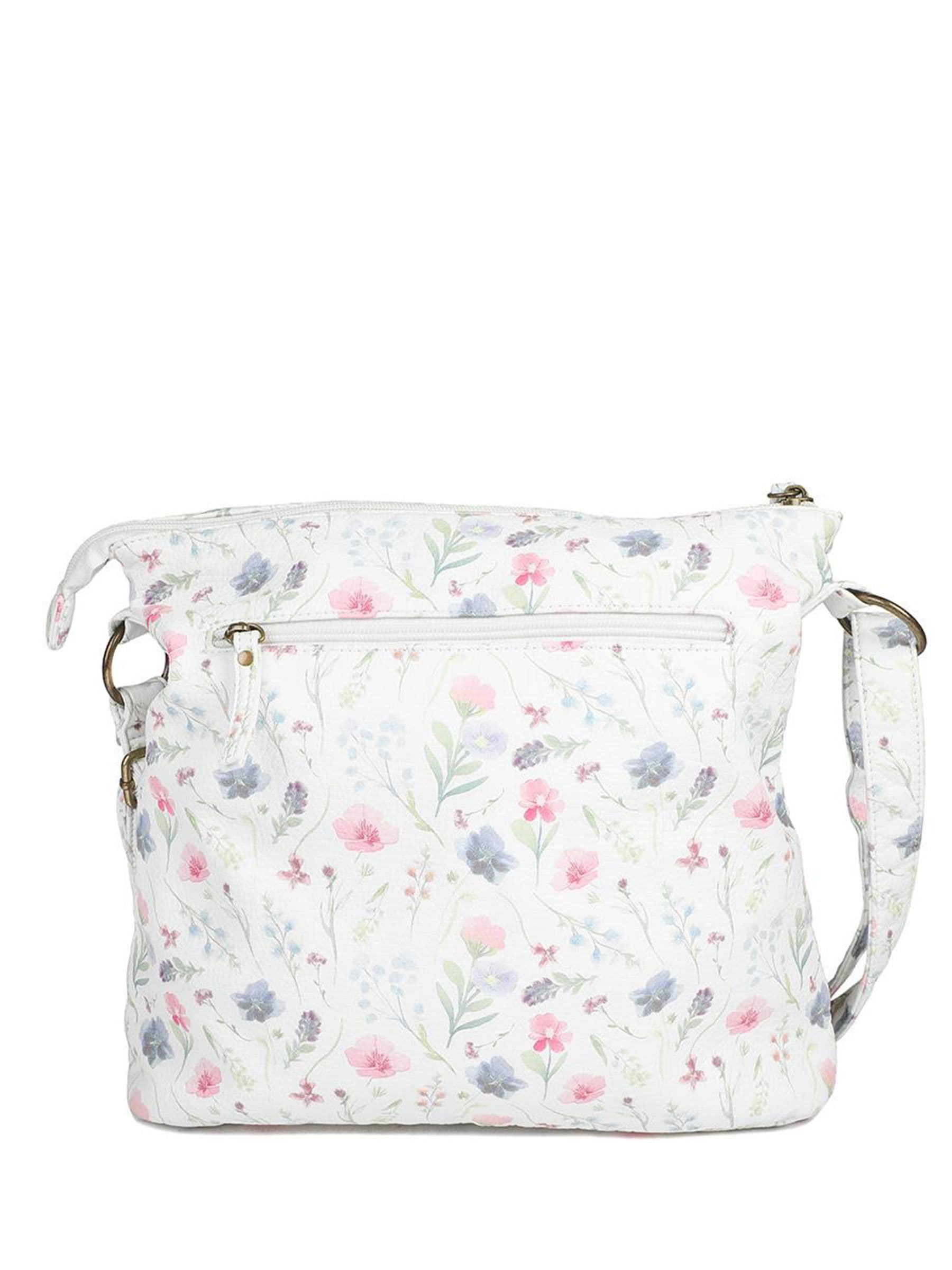 Pavers White Cross-Body Bag