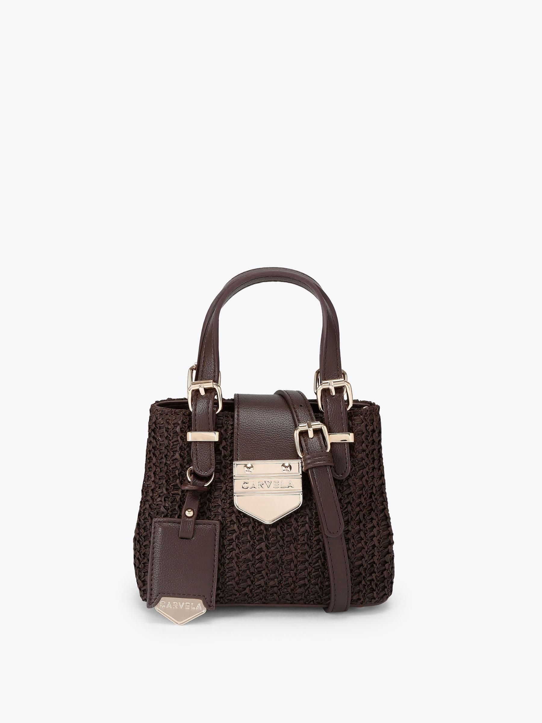 Carvela Dark Brown Micro Maria Tote Bag