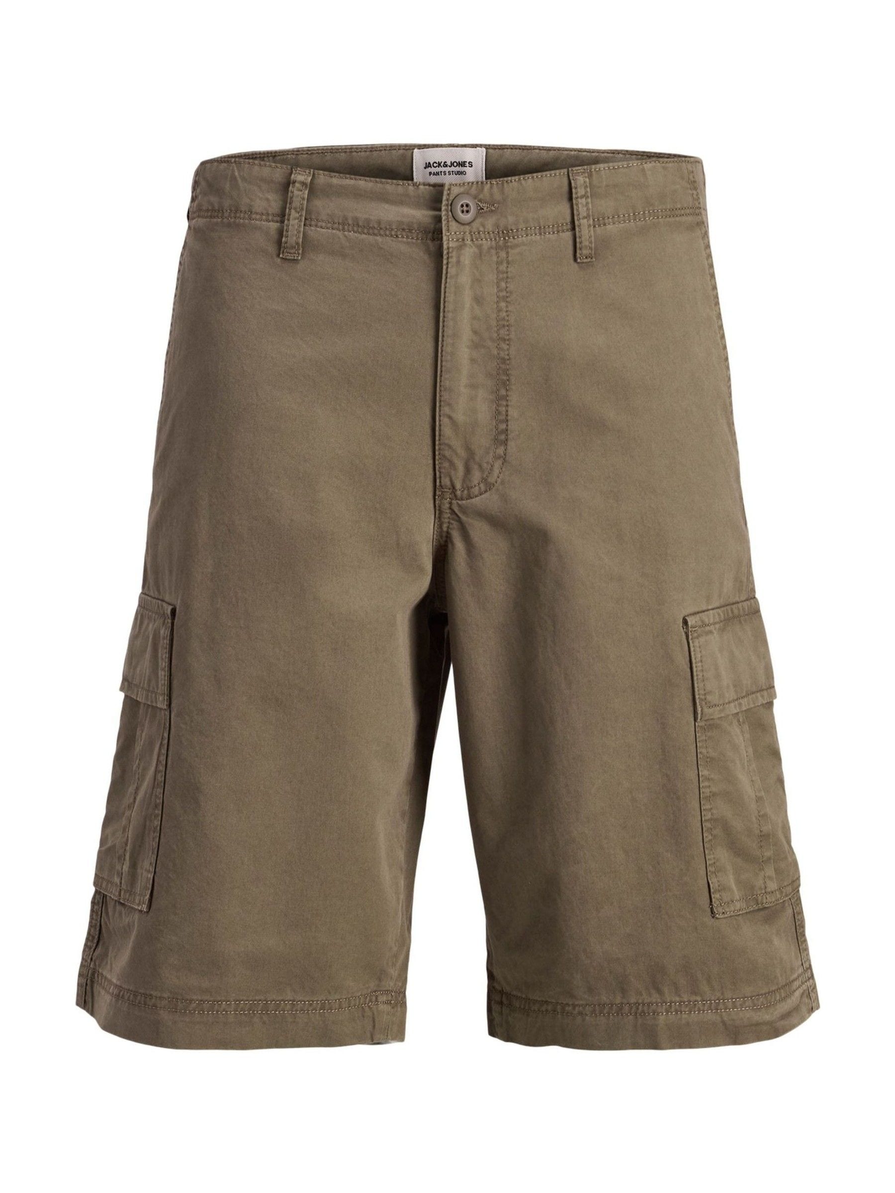 Jack & Jones Herren Cargo Shorts Grün Gr. Mittel - Bild 3