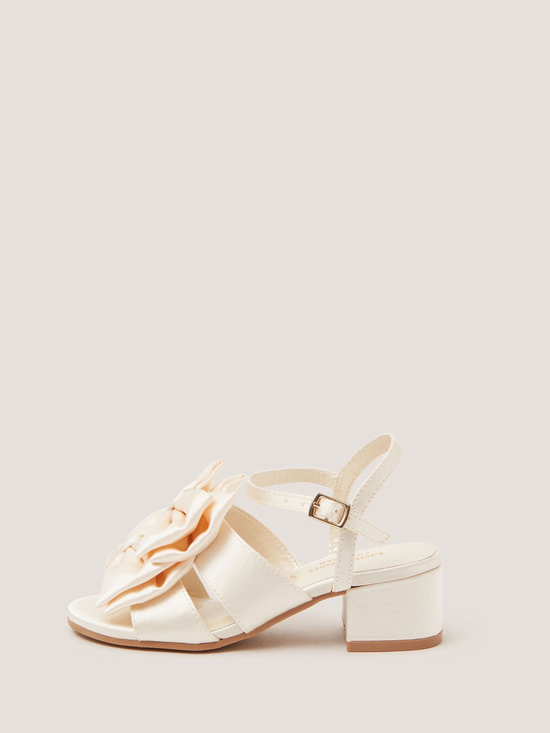Monsoon Sandaler Med Dubbel Rosett Och Klack