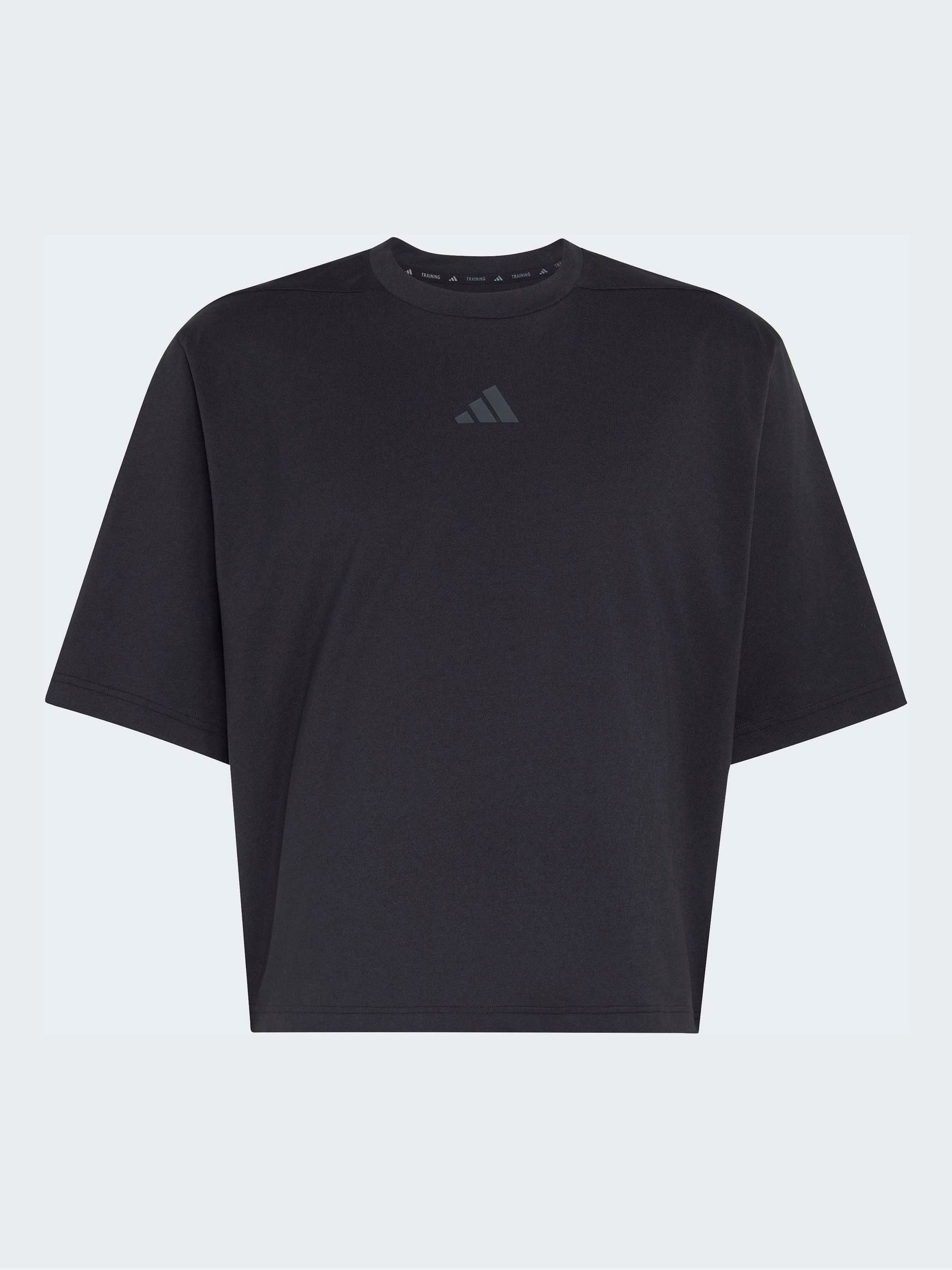 Adidas Negro Primelift Short T-Shirt - Imagen 1