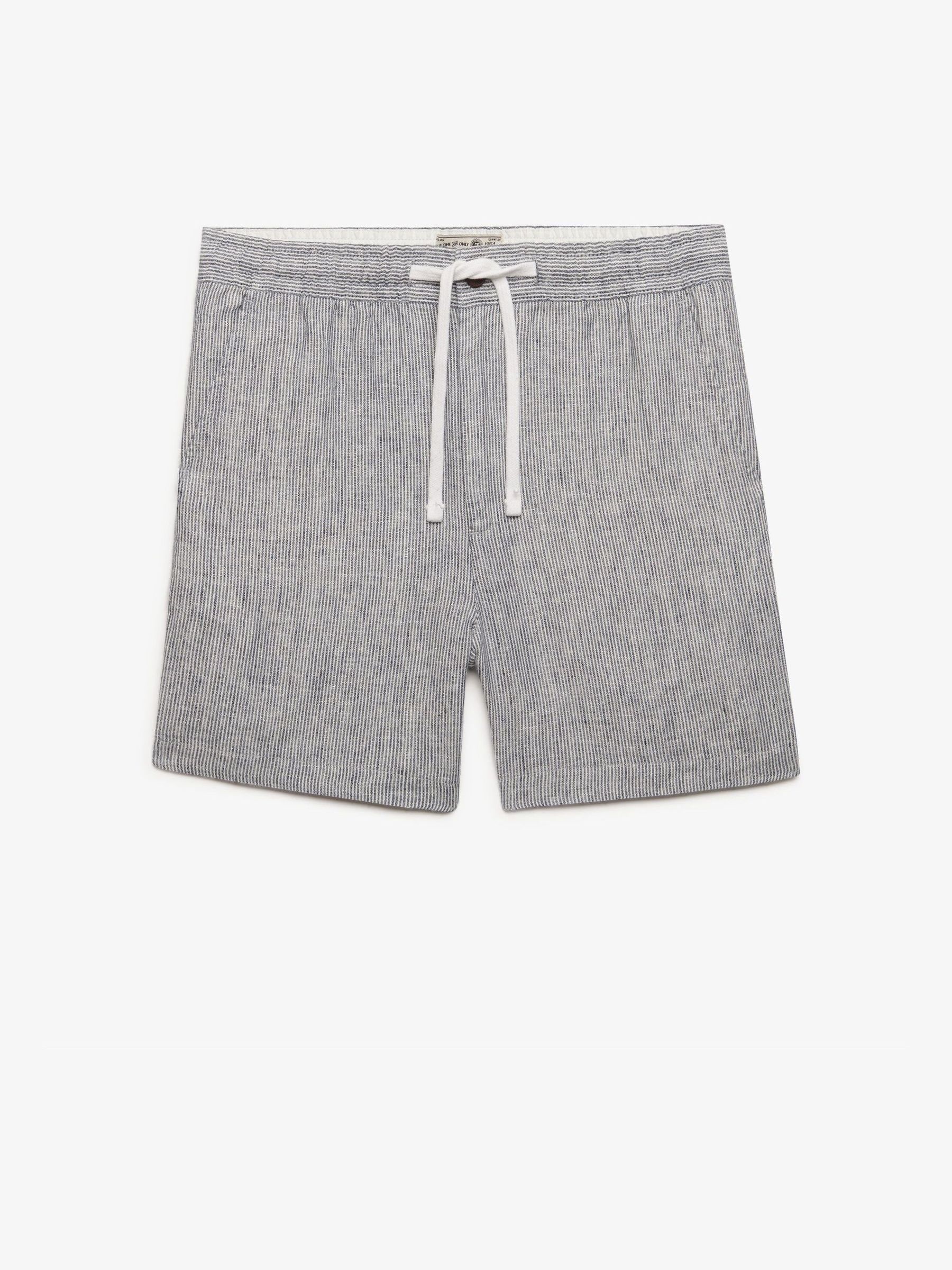 Superdry Herren Grau Für M7110520a Shorts Merchant Linen Hell (Xl), Lässig, Leinen - Bild 5