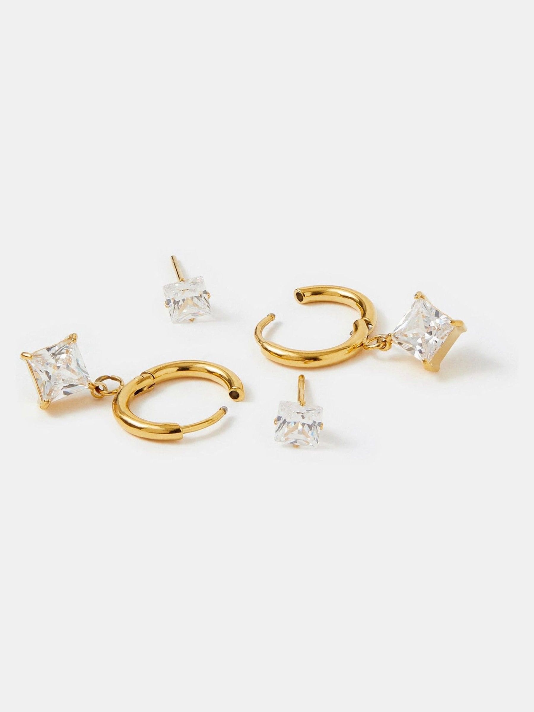 Accessorize - Boucles d'oreilles - Plaqué or - Doré
