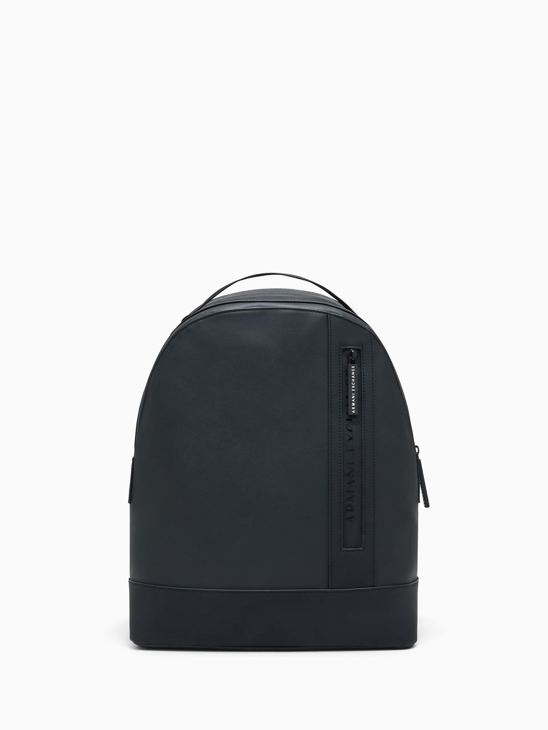 Armani Exchange Black Logo Backpack