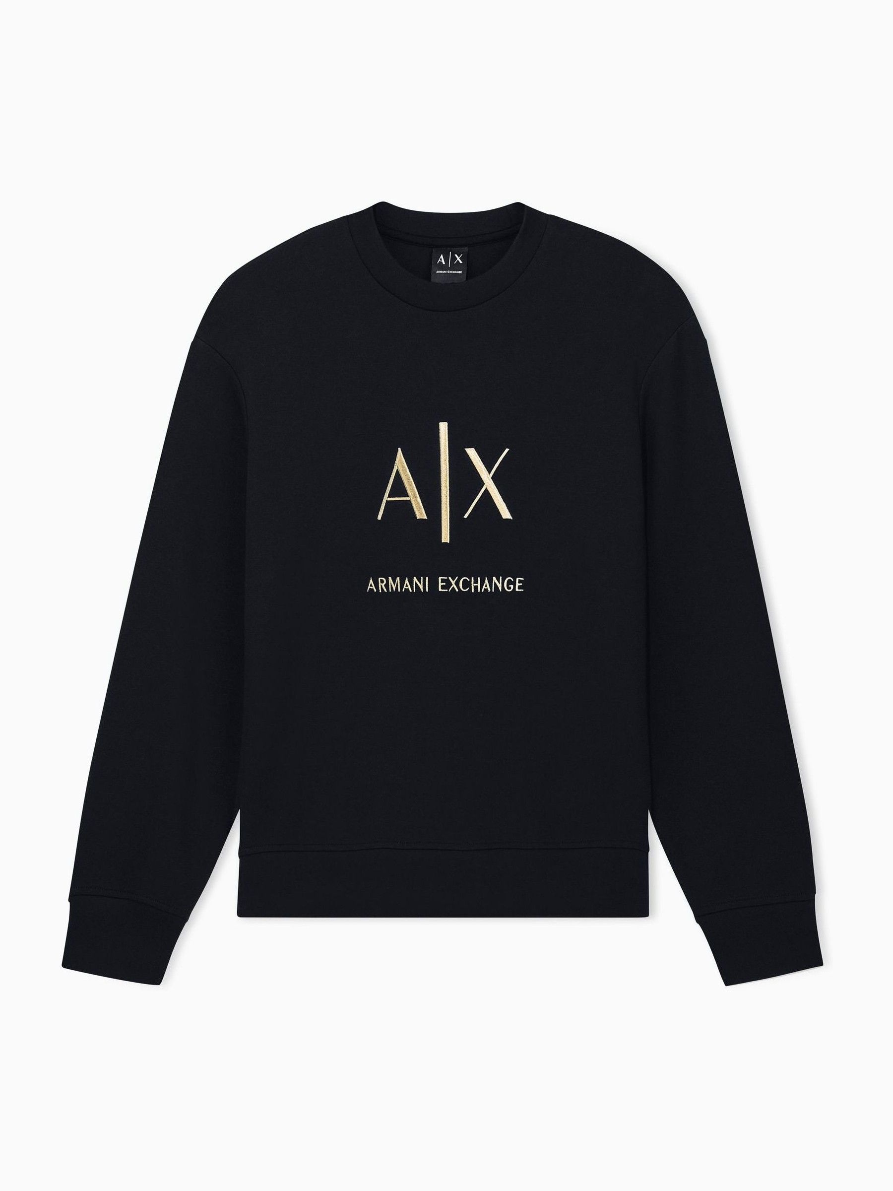 Armani Exchange Uomo Nero Felpe, 2XL, New, - Immagine 4